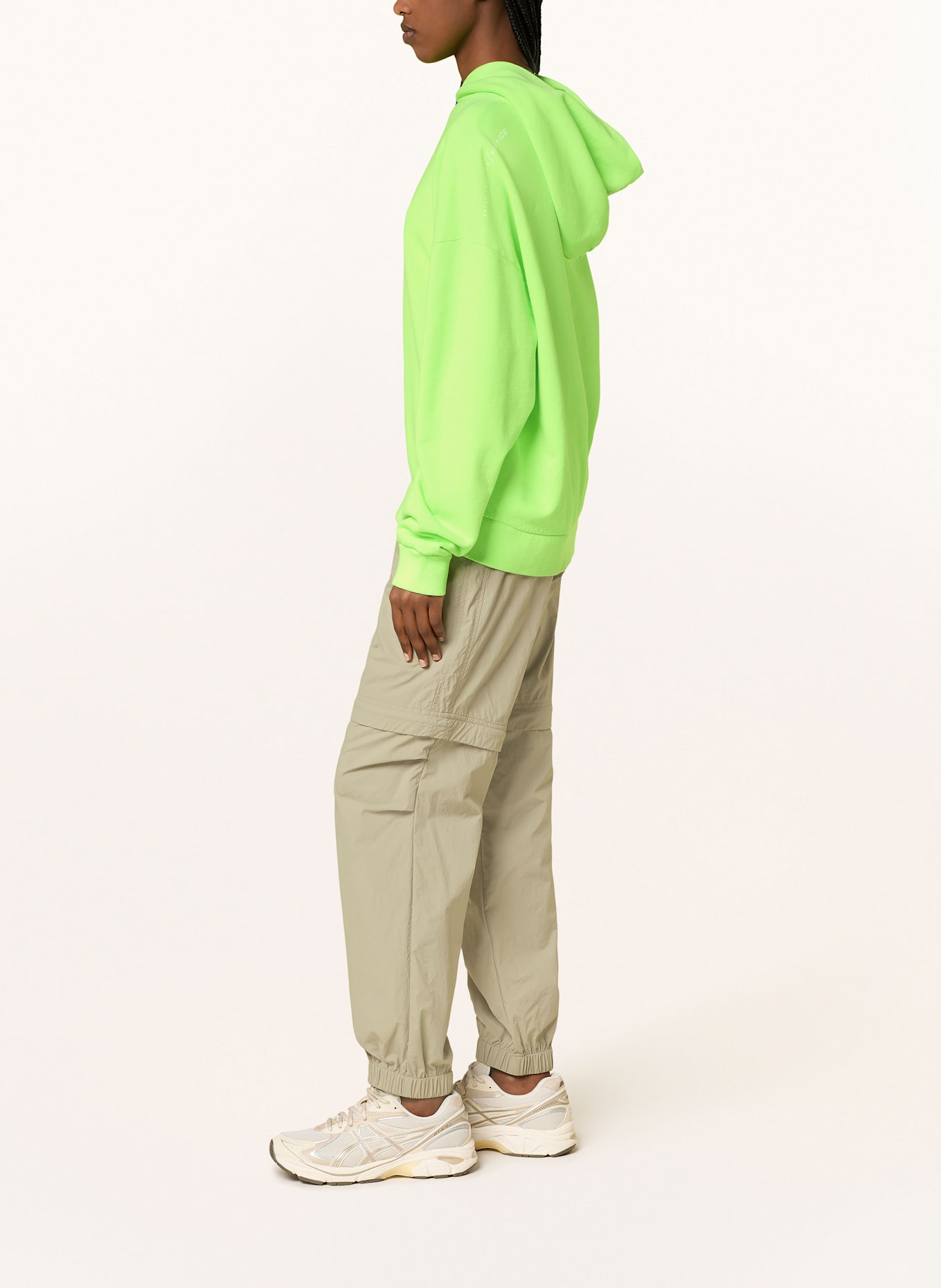 FIRE+ICE Hoodie SIBEL: NEON GREEN