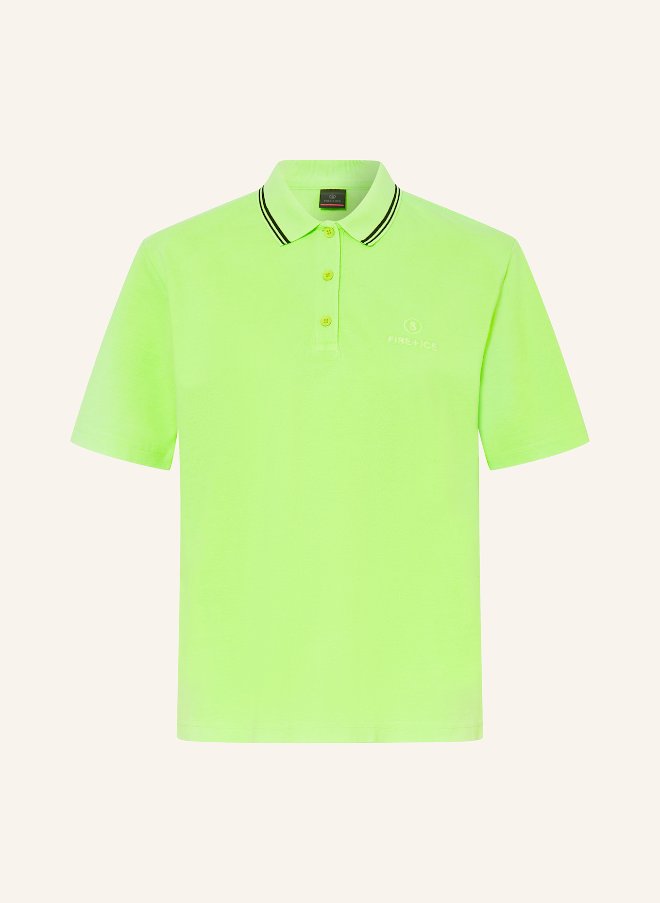FIRE+ICE Piqué polo shirt XARA: LIGHT GREEN