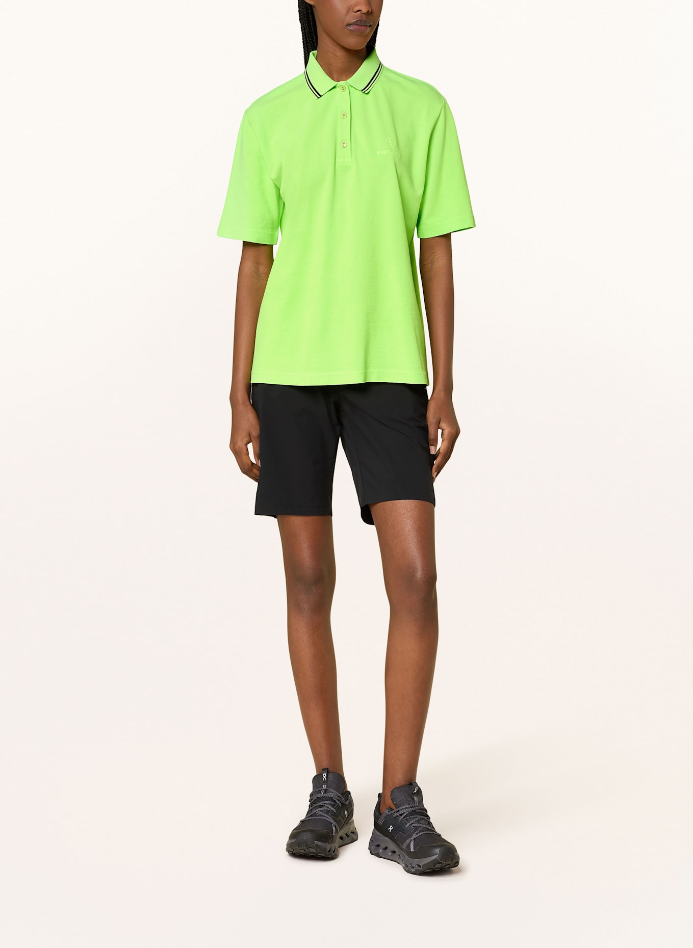 FIRE+ICE Piqué polo shirt XARA: LIGHT GREEN