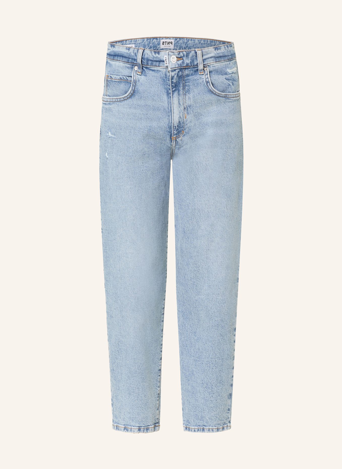 PNTS 7/8 jeans THE O SHAPE: 19 LIGHT USED INDIGO