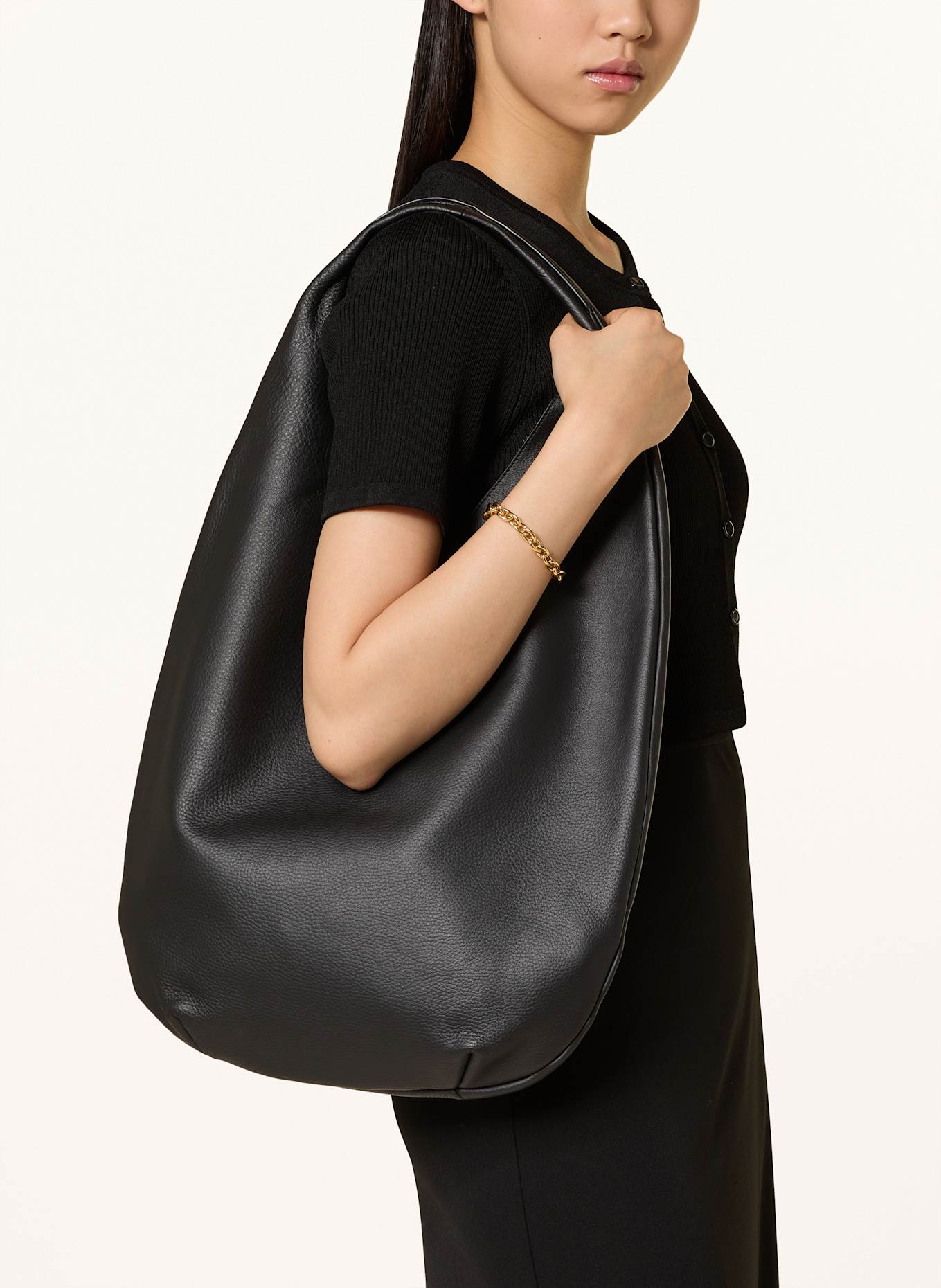 A.P.C. Pouch bag LA NEIGE in black