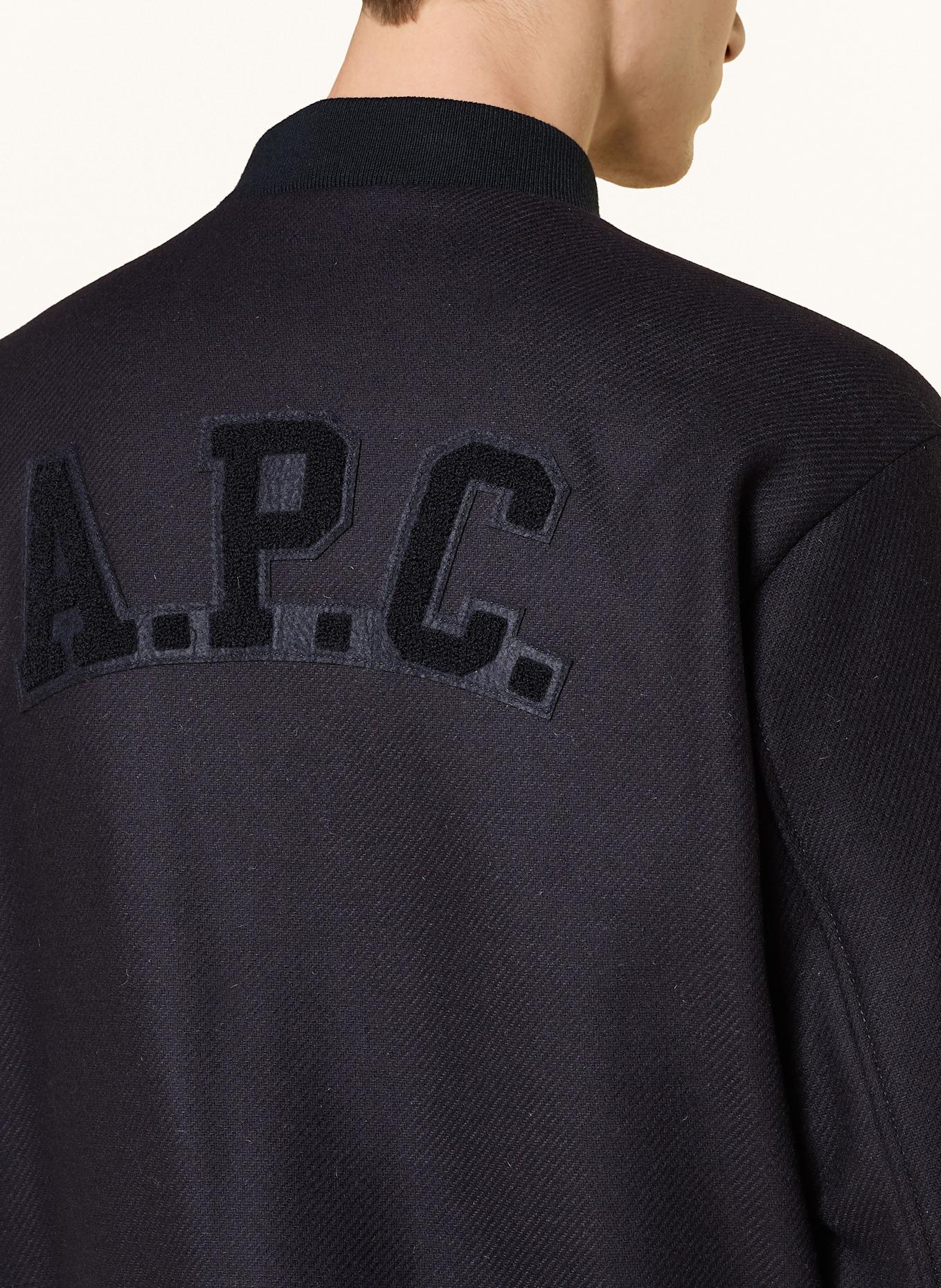 A.P.C. Blouson MICKY: TMAVĚ MODRÁ