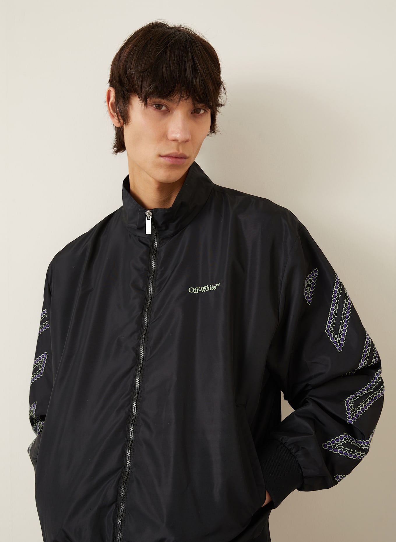 Off-White Bomber jacket in black