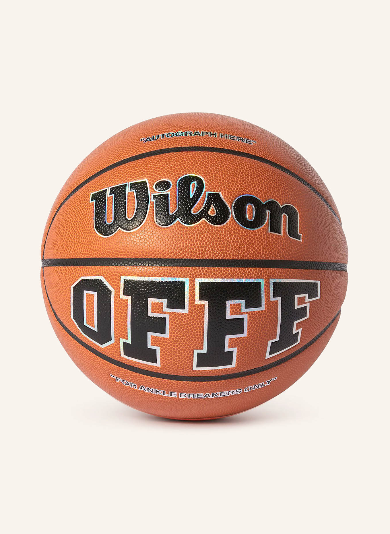 Off-White Basketball WILSON: ORANGE