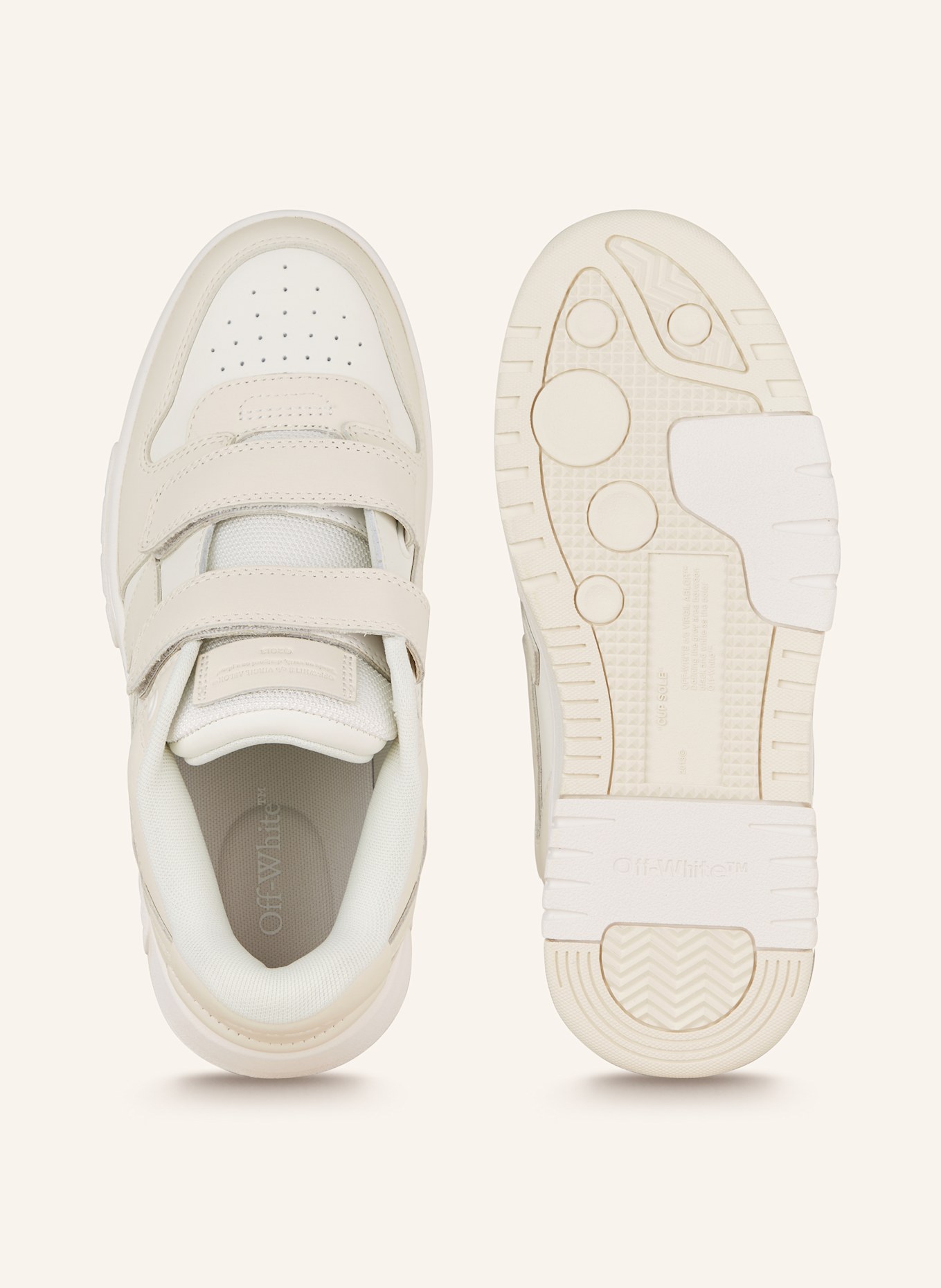 Off-White Sneaker OUT OF OFFICE: BEIGE / WEISS