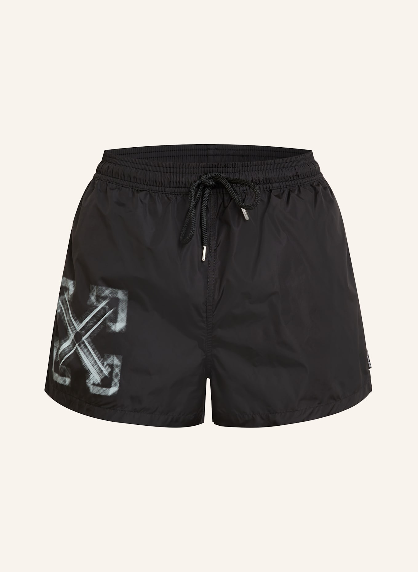 Off-White Swim Shorts: BLACK