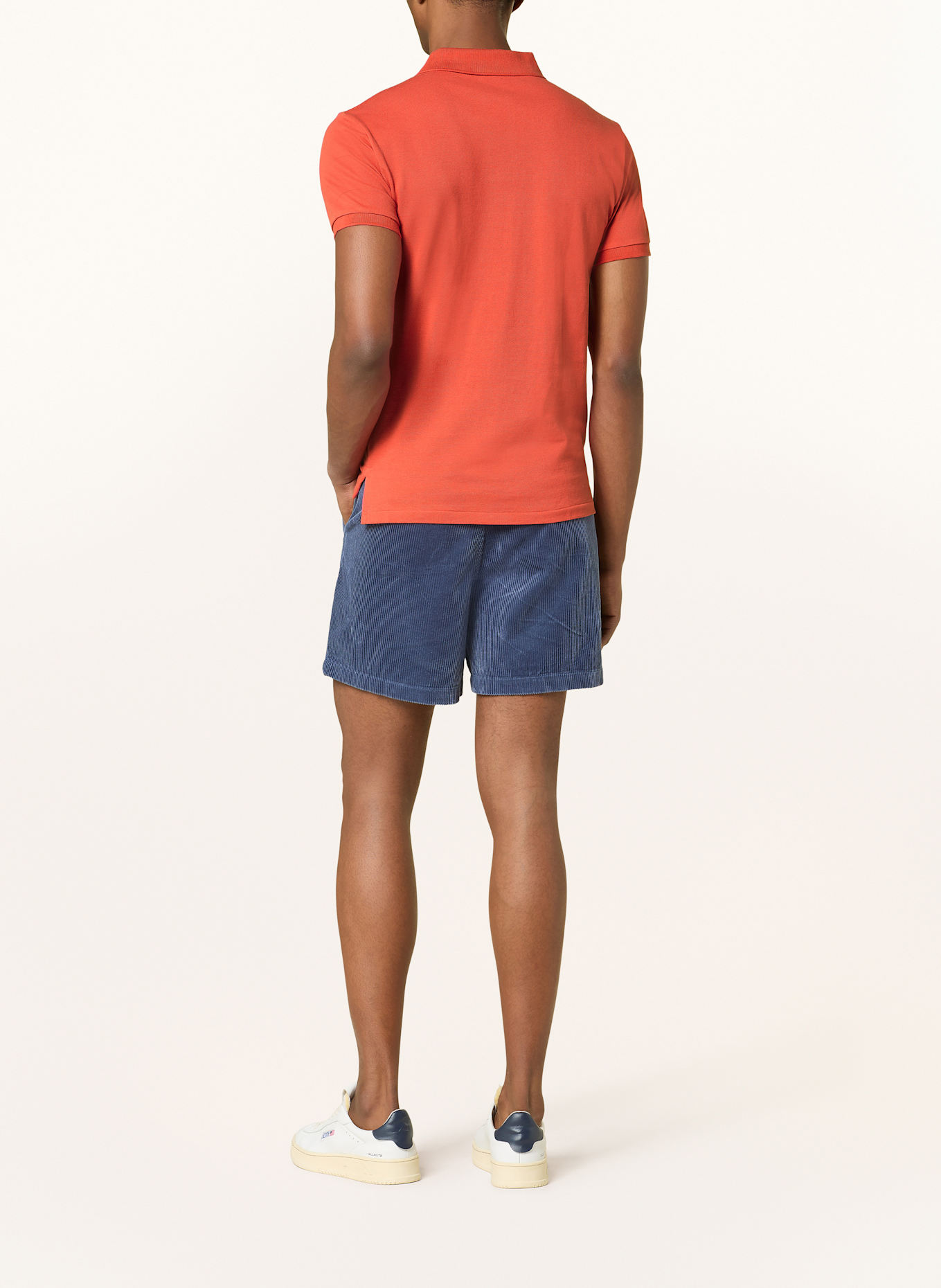 POLO RALPH LAUREN Piqué-Poloshirt Slim Fit: ROT