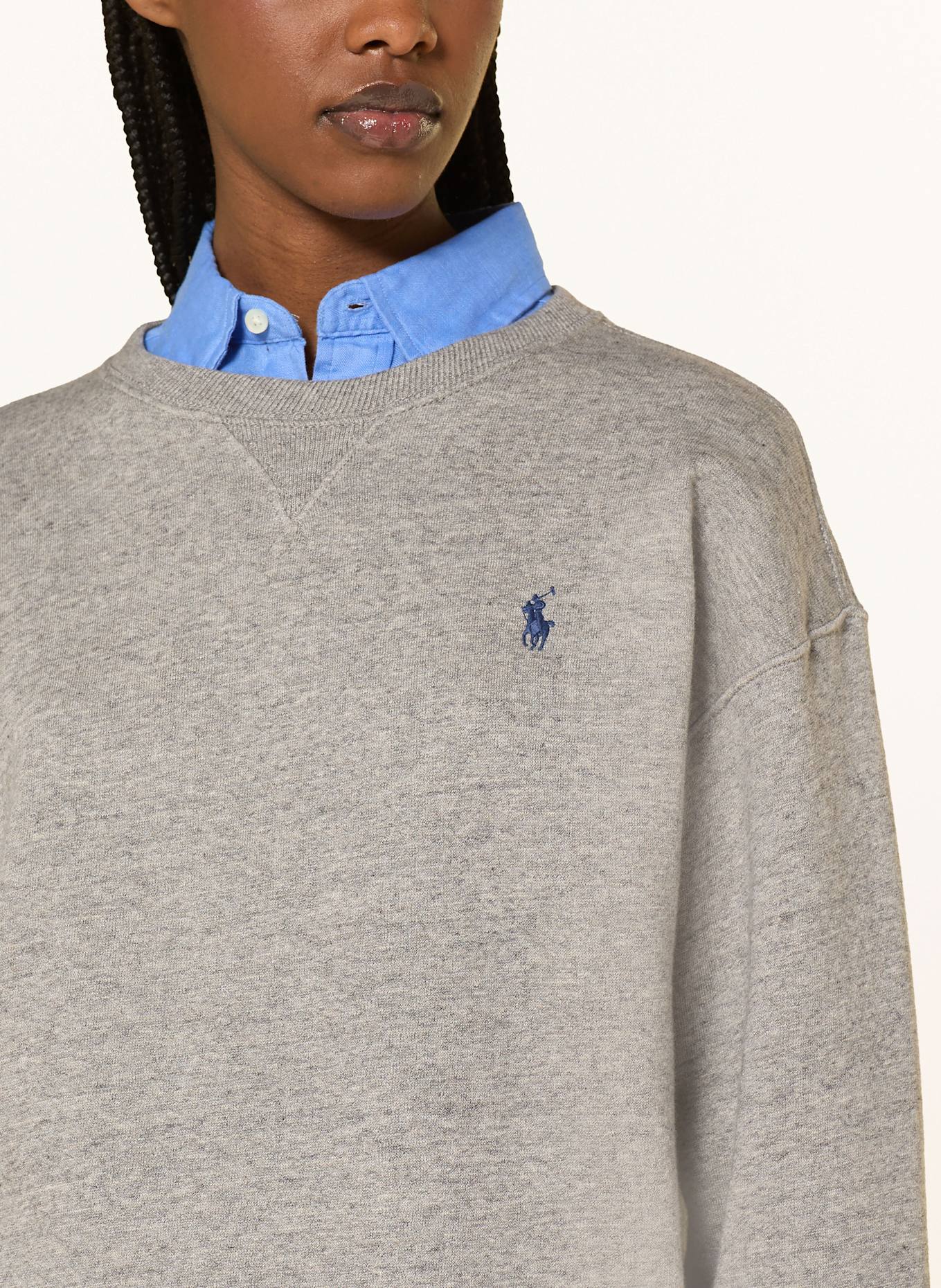 POLO RALPH LAUREN Sweatshirt: GRAU
