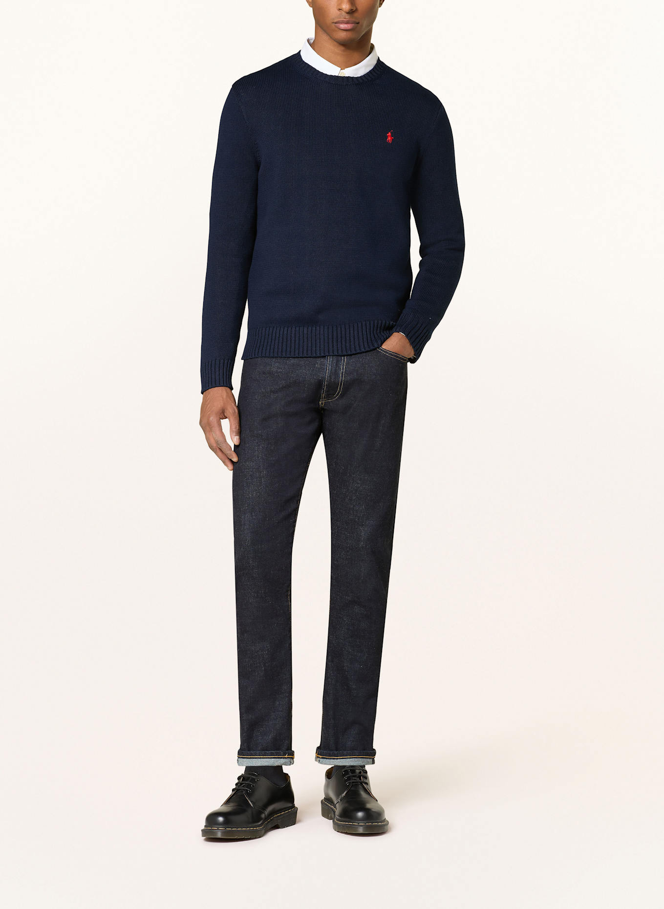 POLO RALPH LAUREN Sweater: DARK BLUE