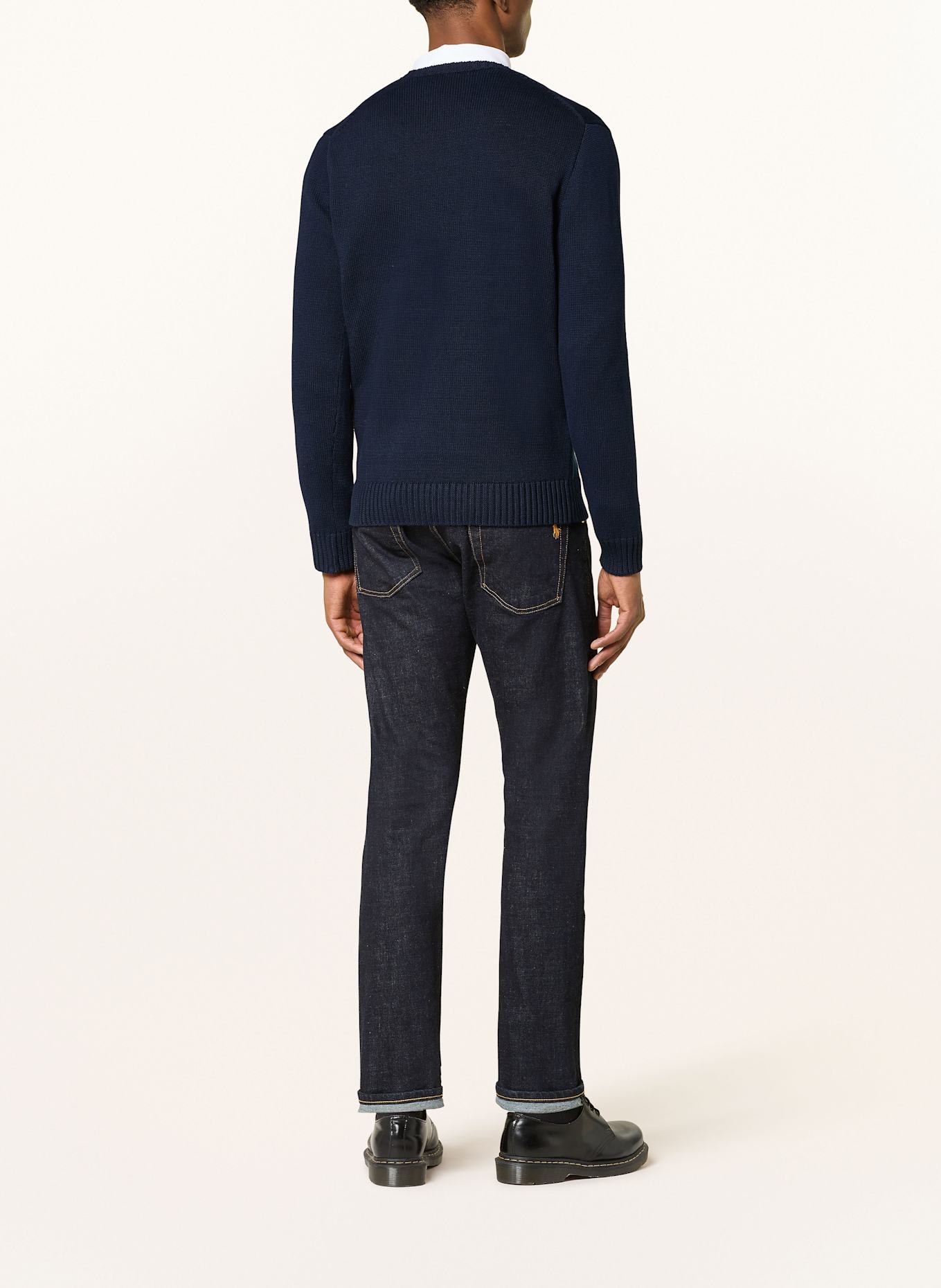 POLO RALPH LAUREN Sweater: DARK BLUE