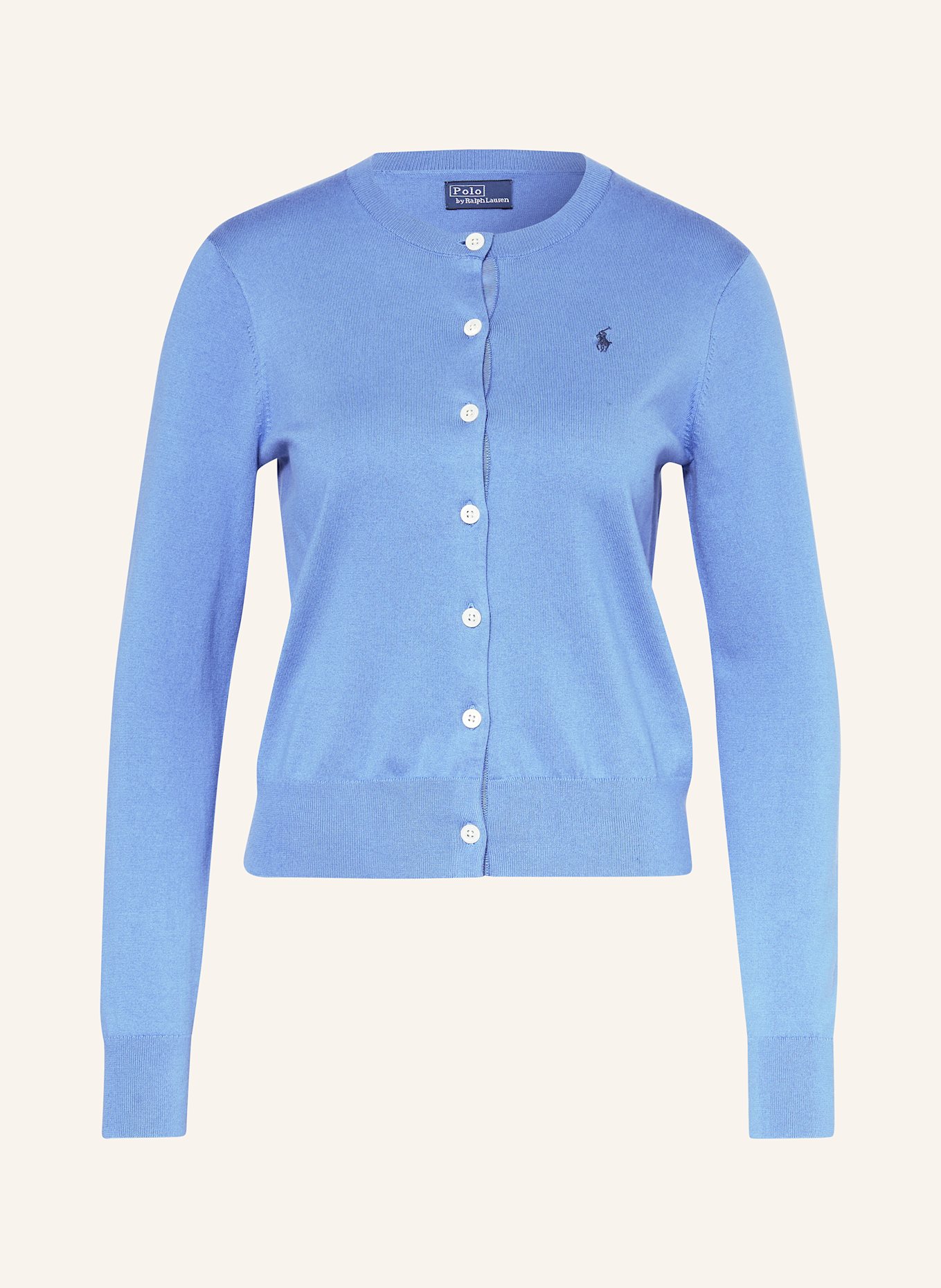 POLO RALPH LAUREN Strickjacke: BLAU