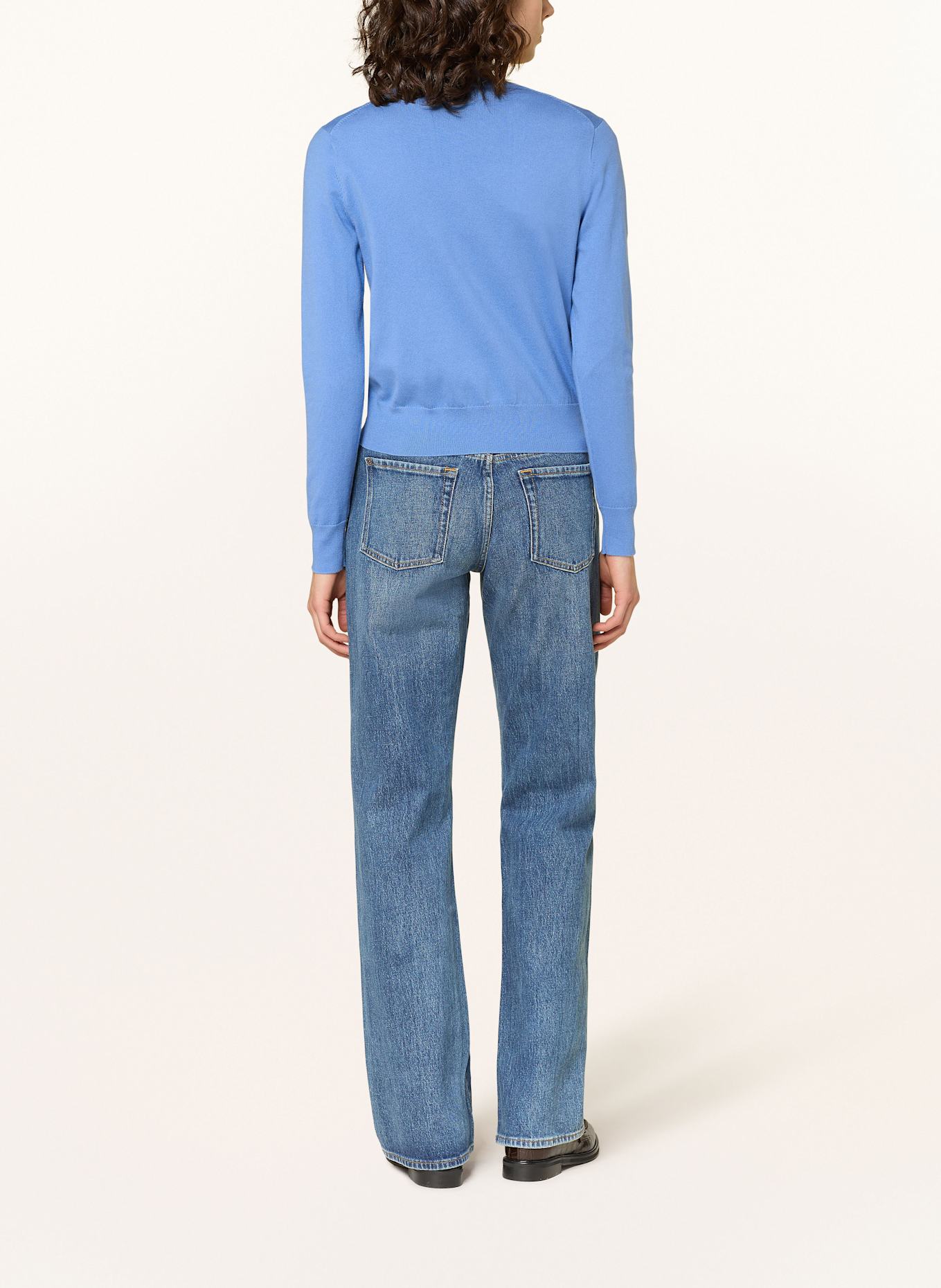 POLO RALPH LAUREN Strickjacke: BLAU