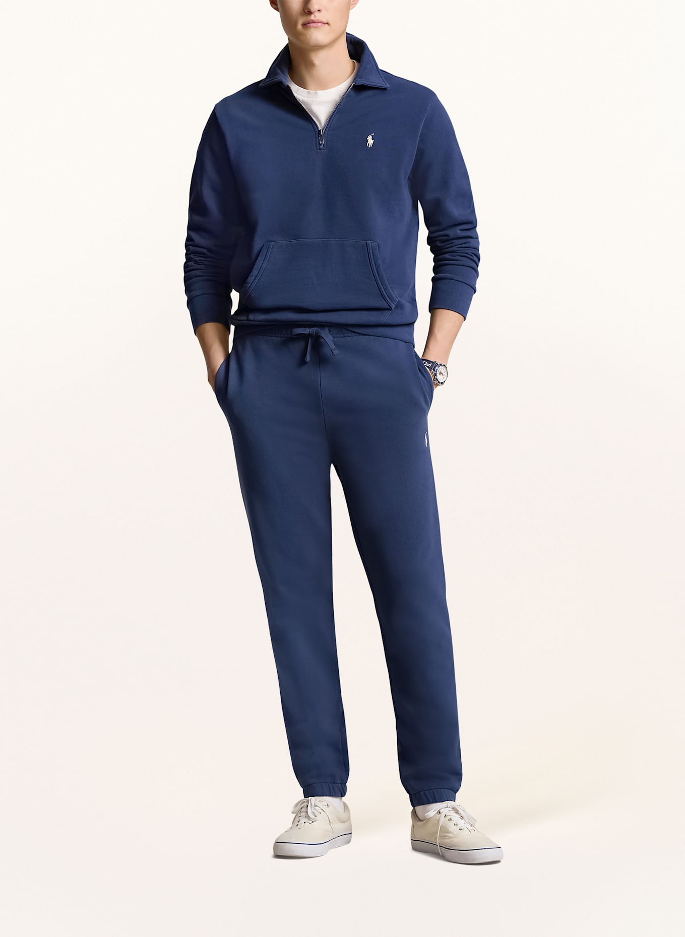 POLO RALPH LAUREN Sweat-Troyer: DUNKELBLAU