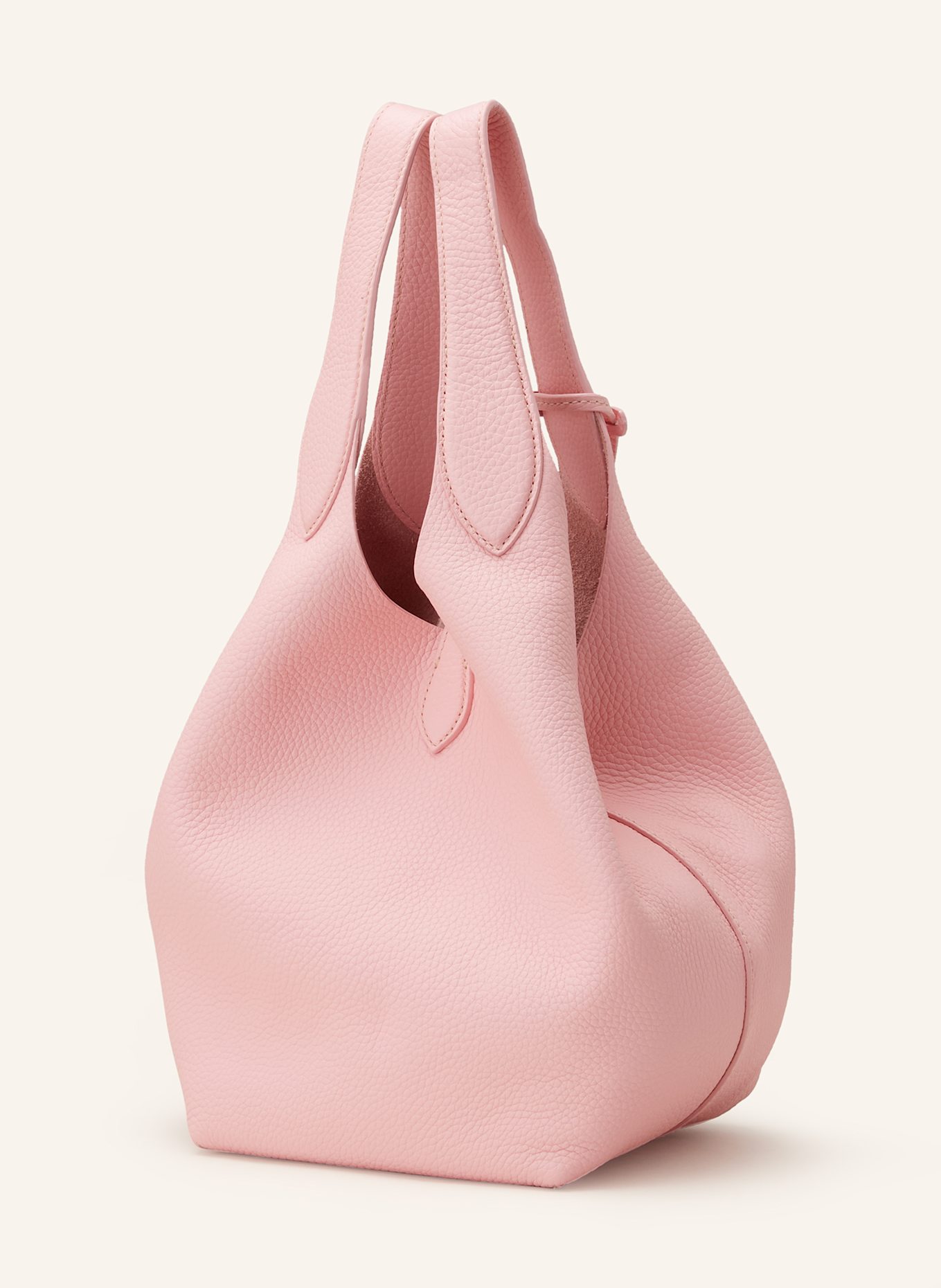 POLO RALPH LAUREN Shopper SHINY DRUM PEBBLE: ROSA