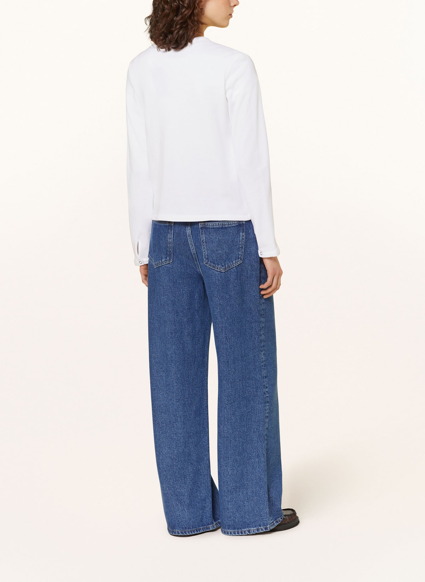 POLO RALPH LAUREN Sweatjacke: WEISS