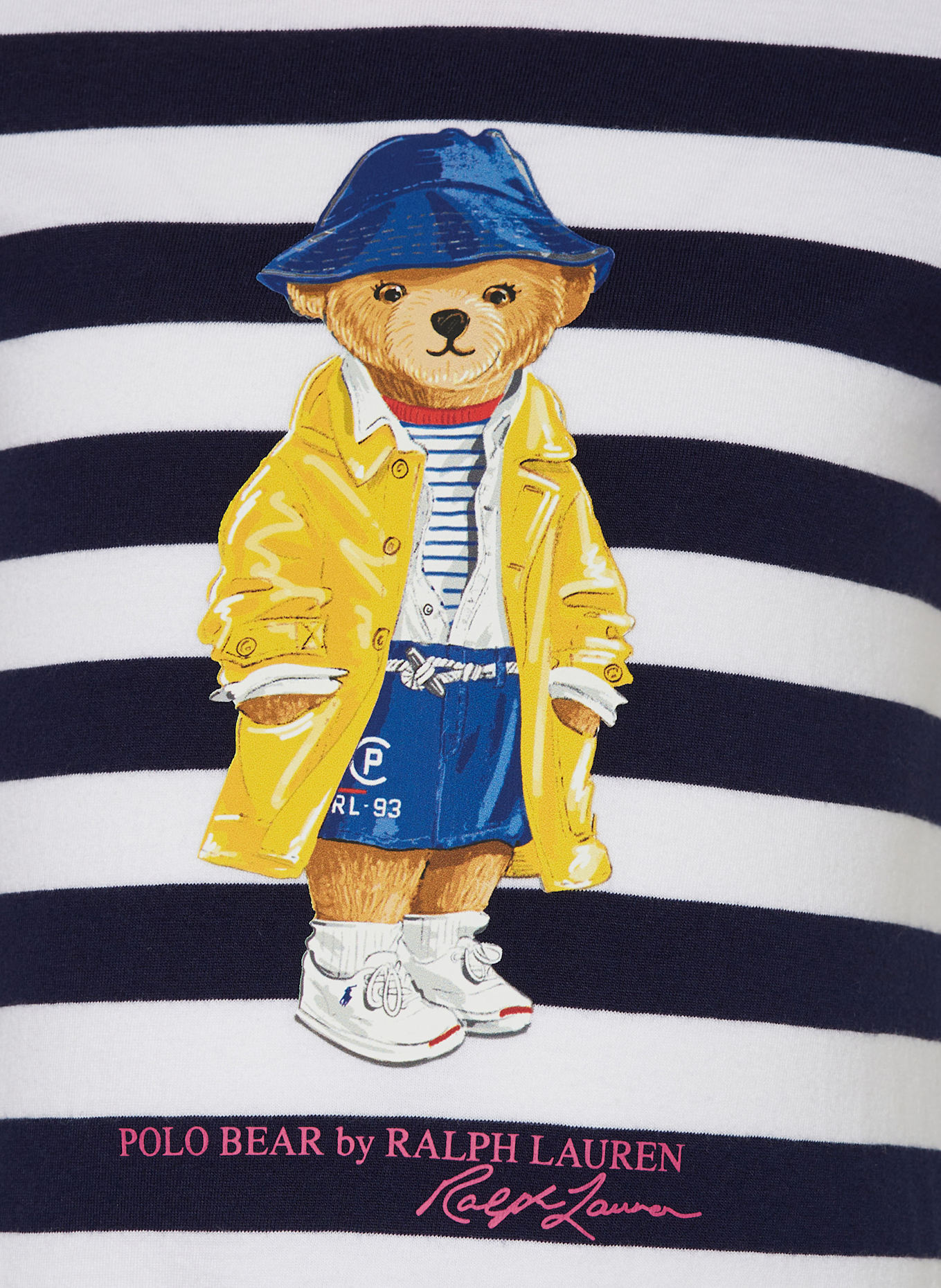 Polo Bear Paint Splatter Jersey Tee Babies-Kids Kleid, Farbe: DUNKELBLAU/ WEISS (Bild 3)