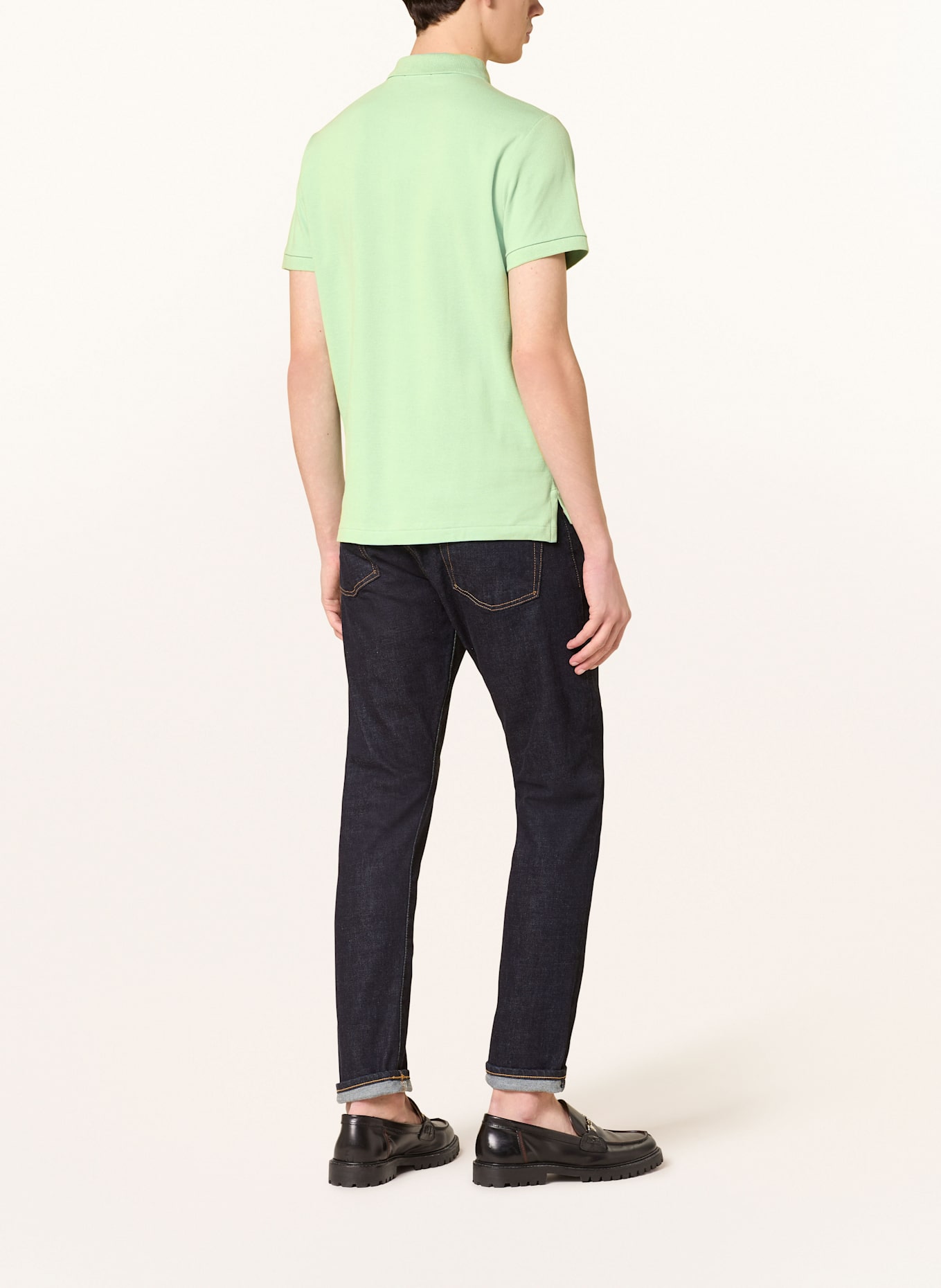 POLO RALPH LAUREN Piqué-Poloshirt Custom Slim Fit: MINT