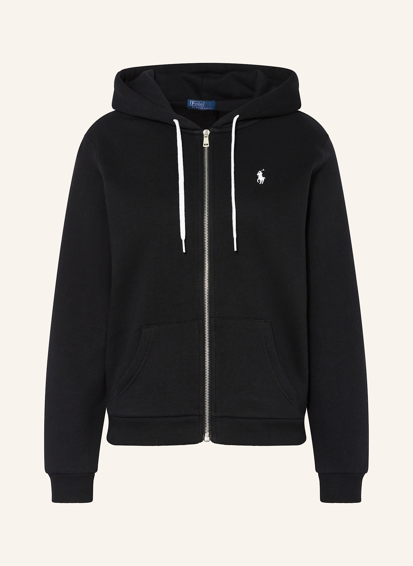 POLO RALPH LAUREN Sweatjacke: SCHWARZ