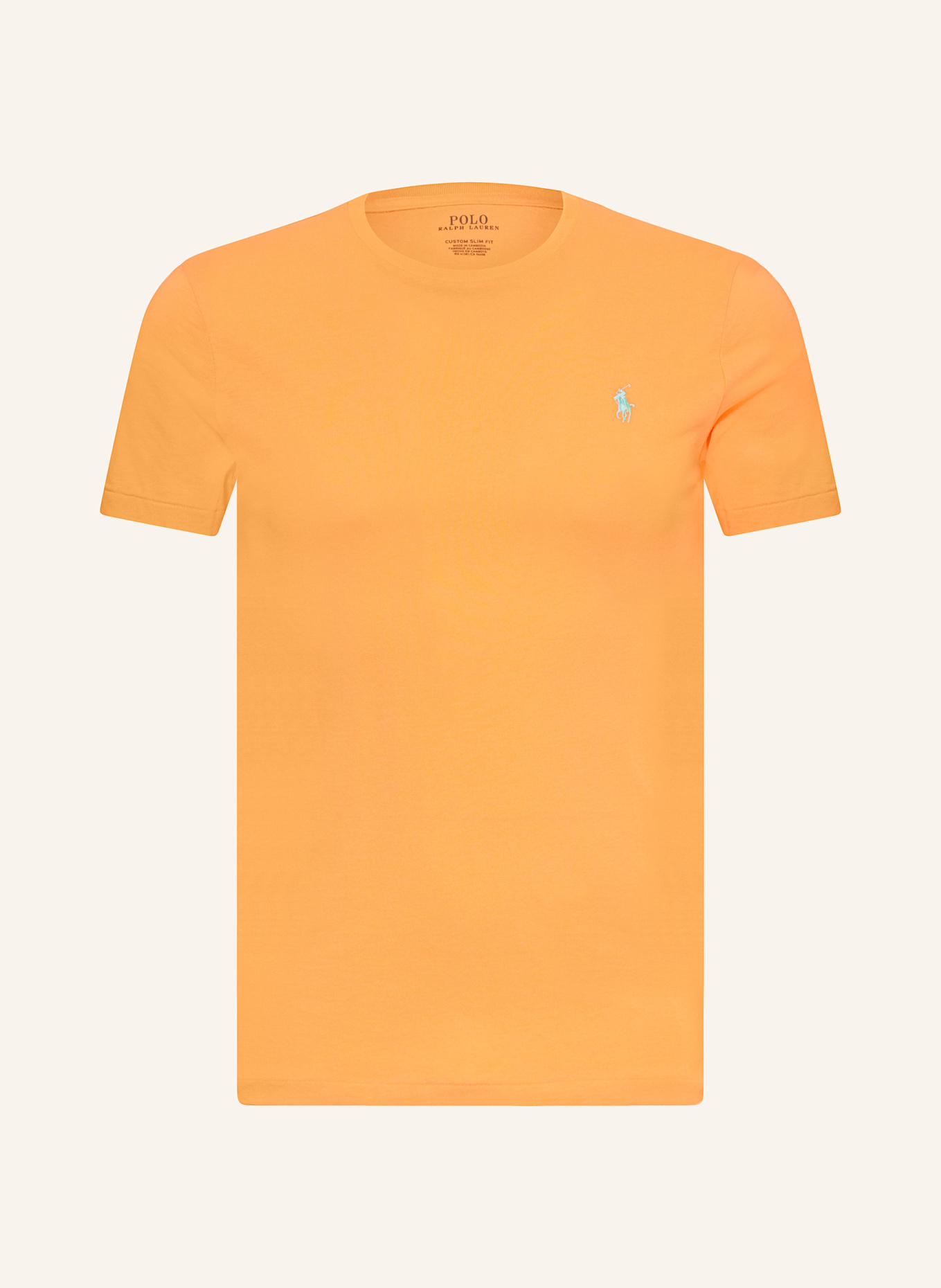 POLO RALPH LAUREN T-Shirt: ORANGE