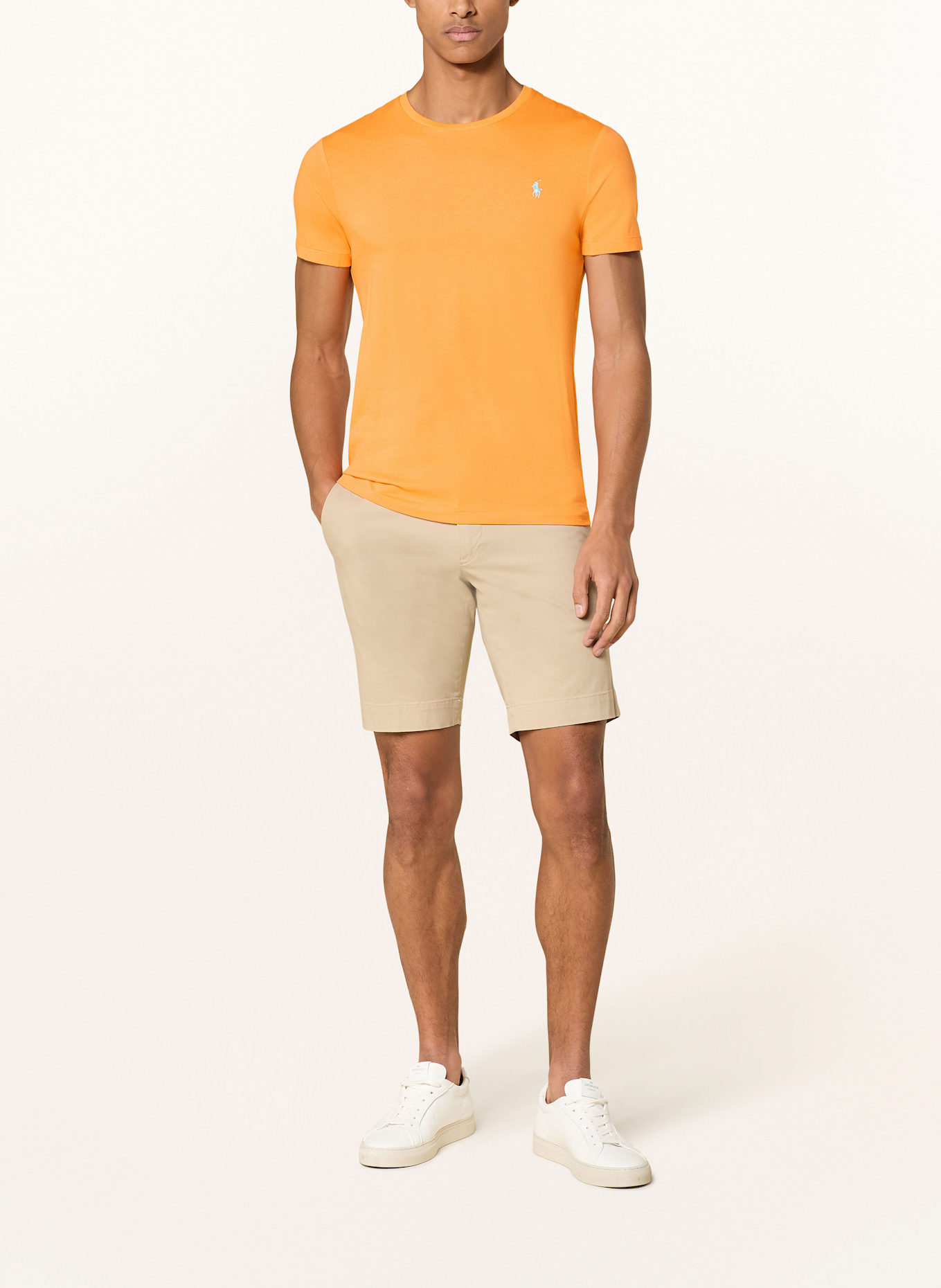 POLO RALPH LAUREN T-Shirt: ORANGE