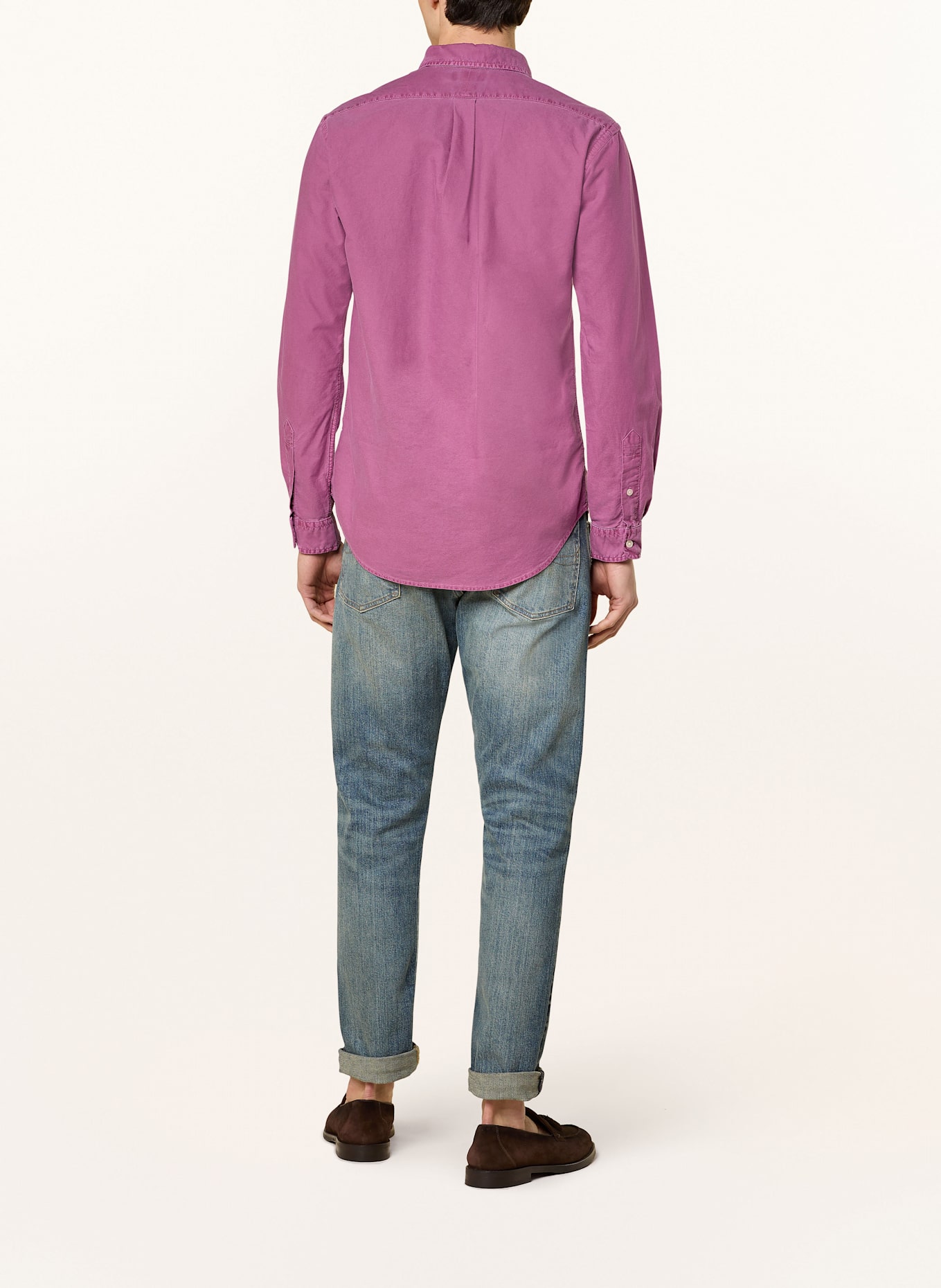 POLO RALPH LAUREN Hemd Custom Fit: DUNKELLILA