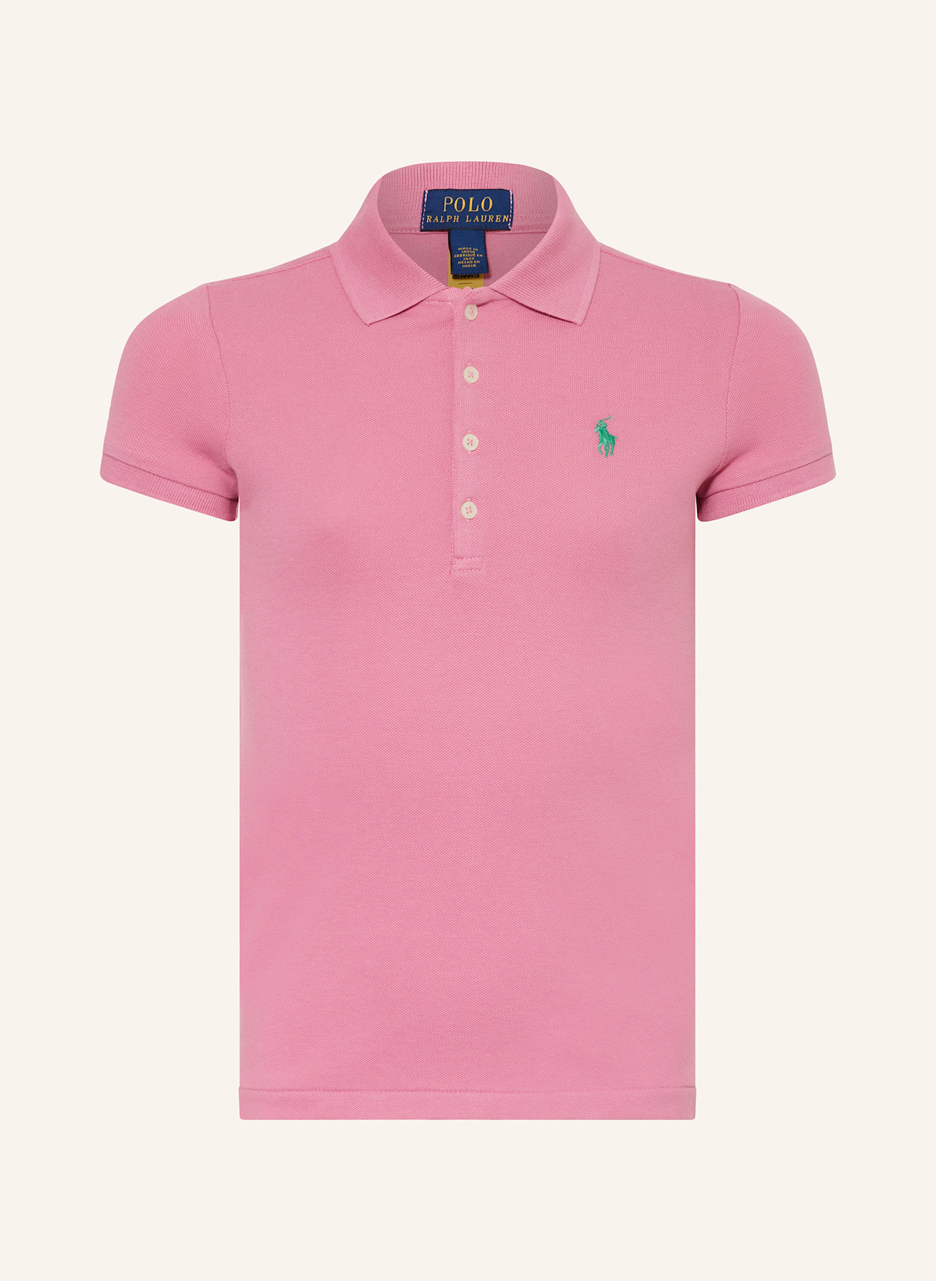 POLO RALPH LAUREN Piqué-Poloshirt: PINK