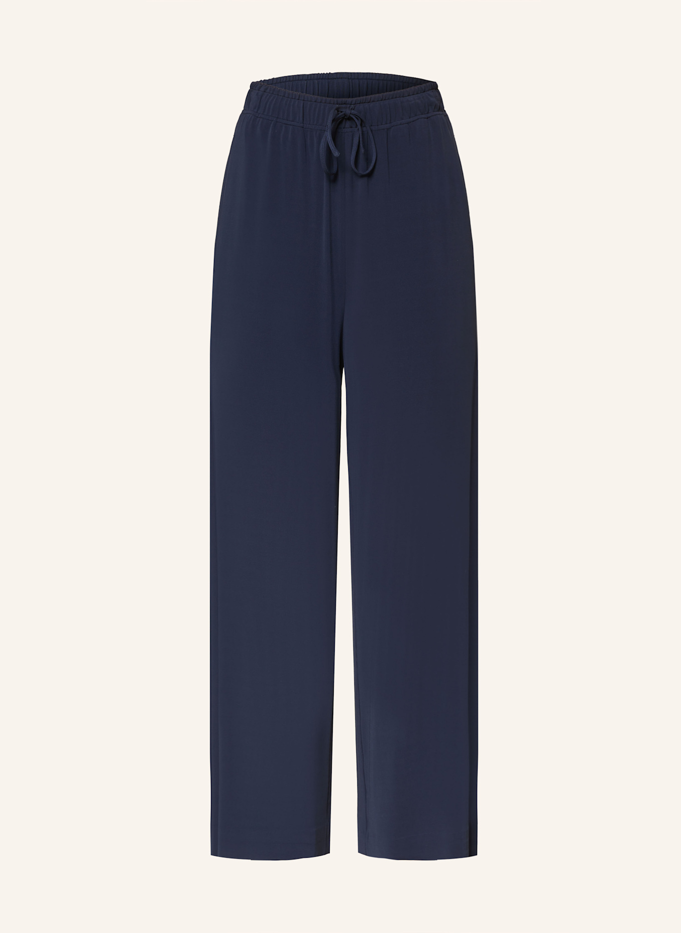 POLO RALPH LAUREN Marlenehose aus Jersey, Farbe: DUNKELBLAU (Bild 1)