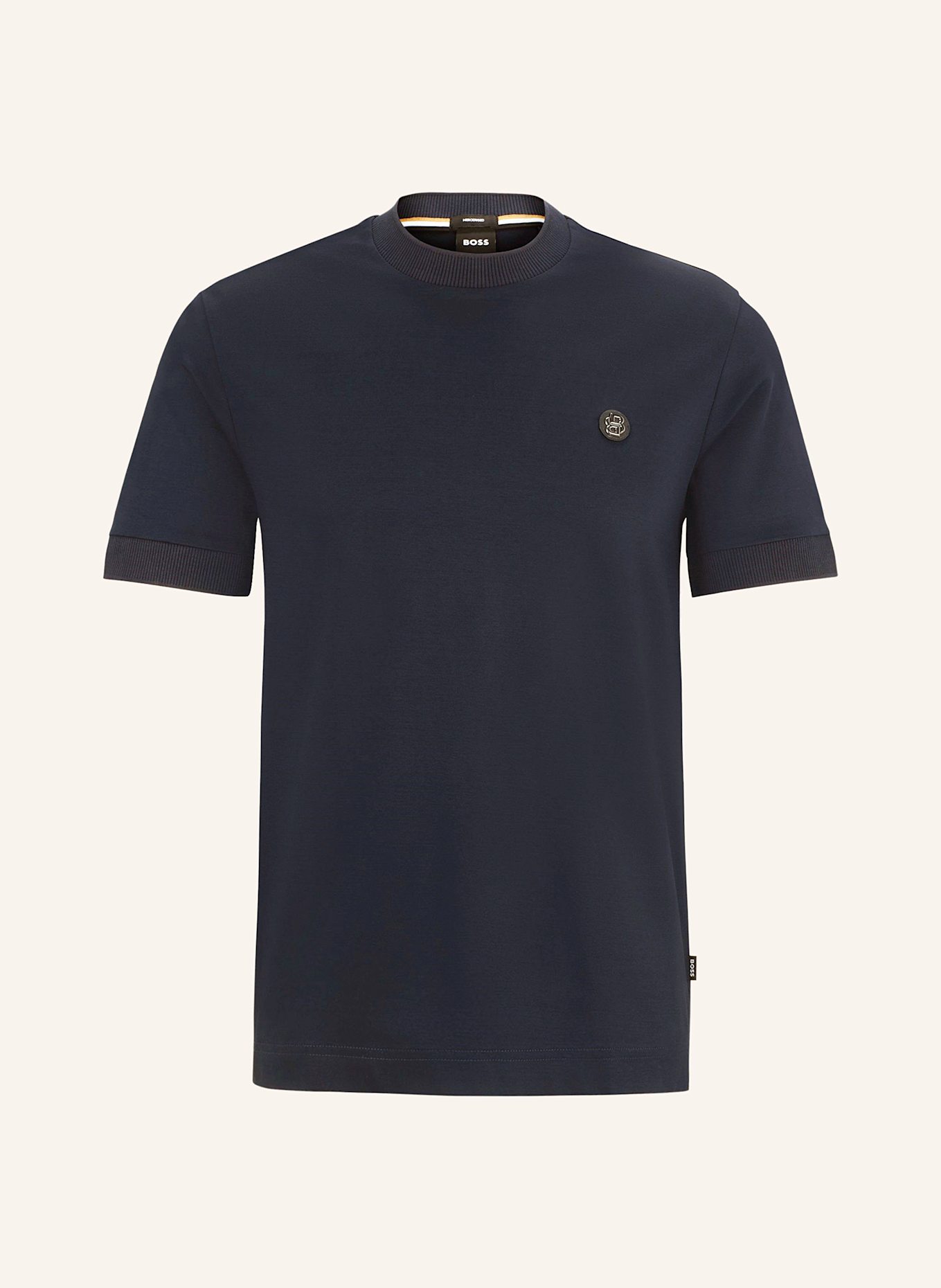 BOSS T-Shirt TAUT: DUNKELBLAU