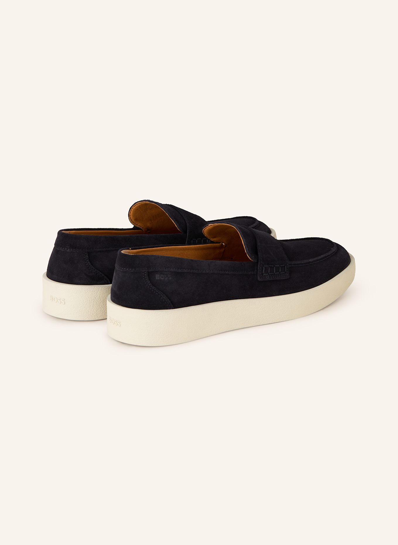BOSS Loafer CLAY: DUNKELBLAU