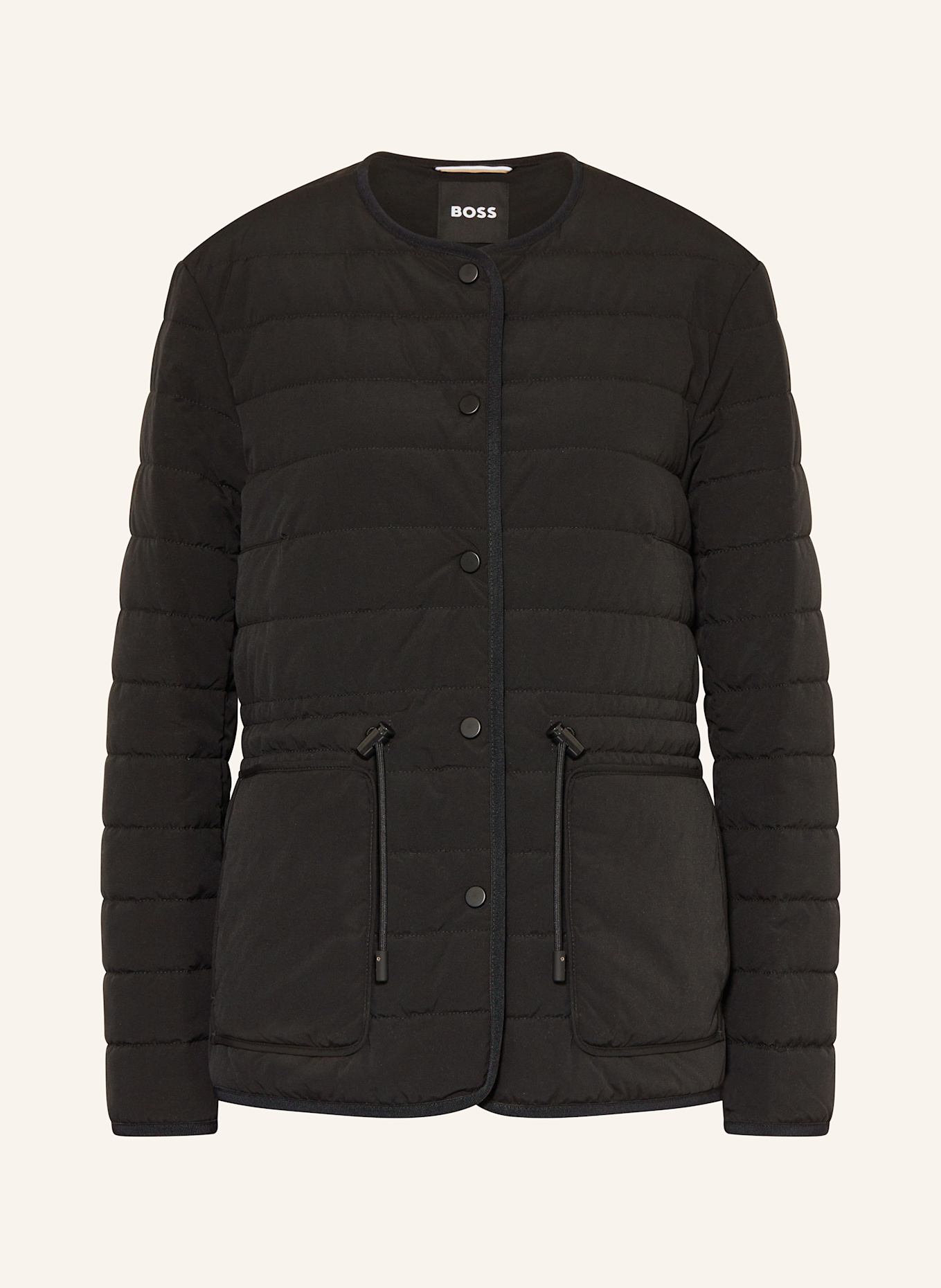BOSS Steppjacke PORISH: SCHWARZ