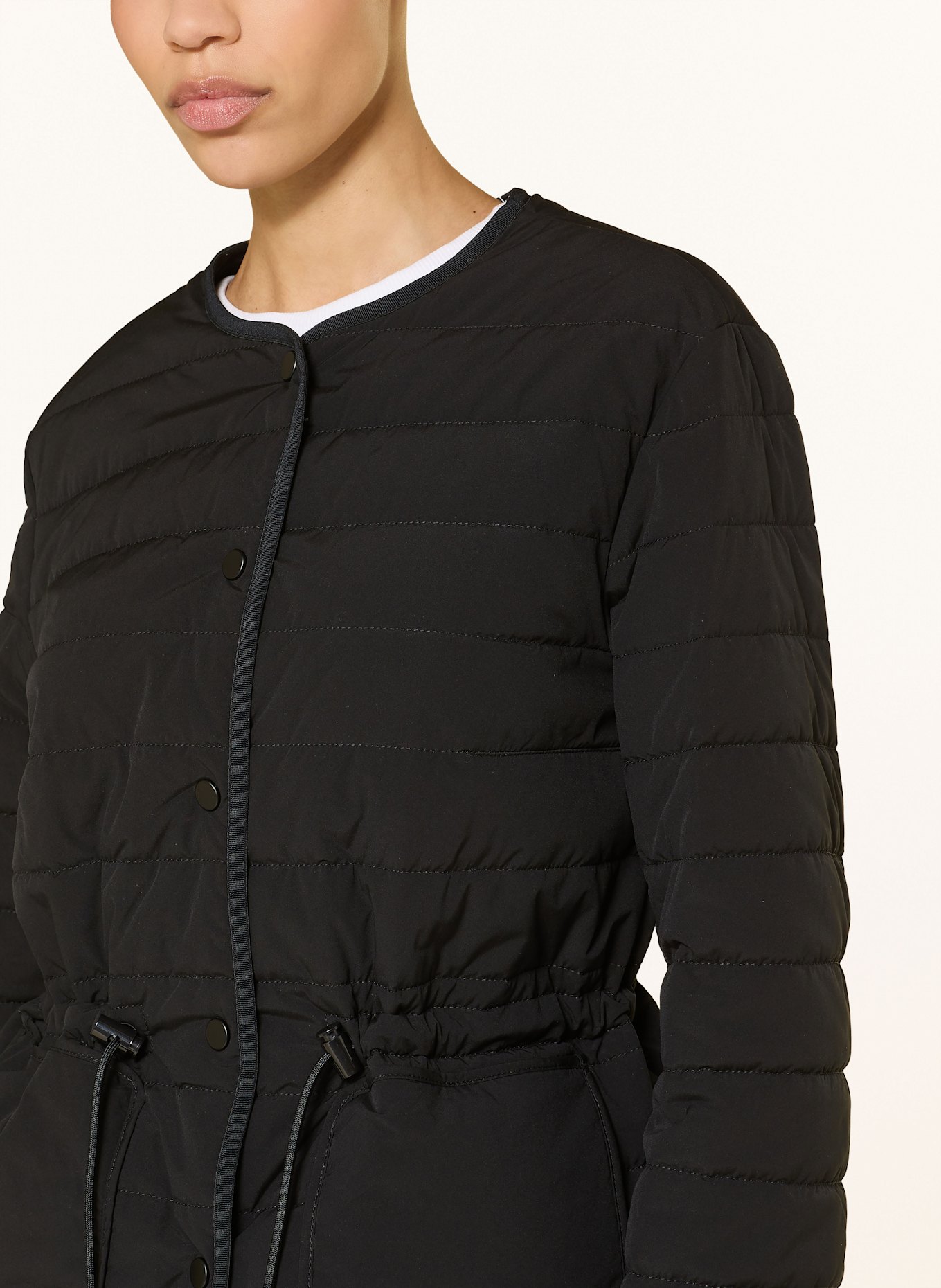 BOSS Steppjacke PORISH: SCHWARZ
