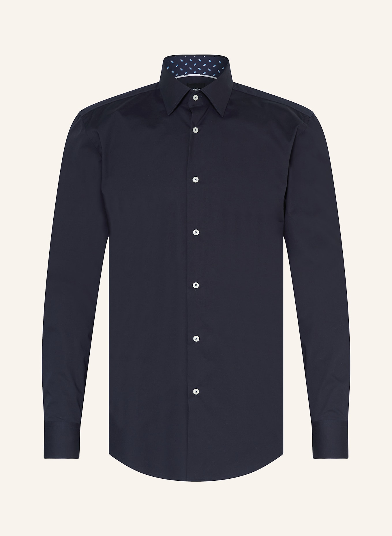 BOSS Hemd HANK Slim Fit: DUNKELBLAU