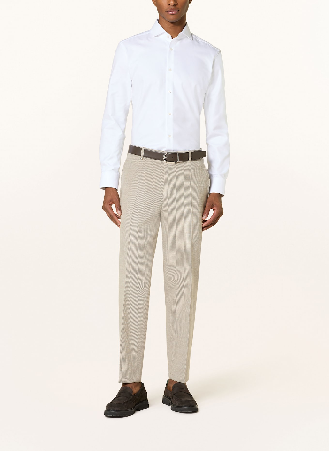 BOSS Hemd H-JOE Regular Fit: WEISS