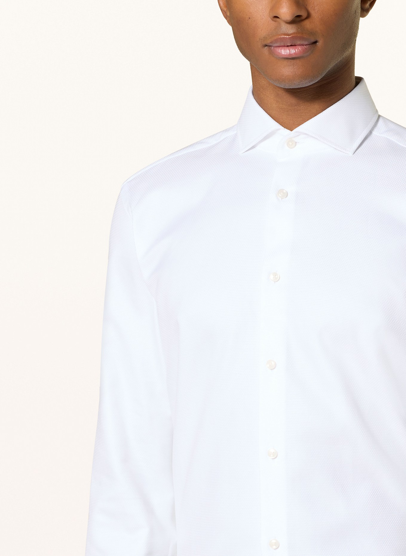 BOSS Hemd H-JOE Regular Fit: WEISS