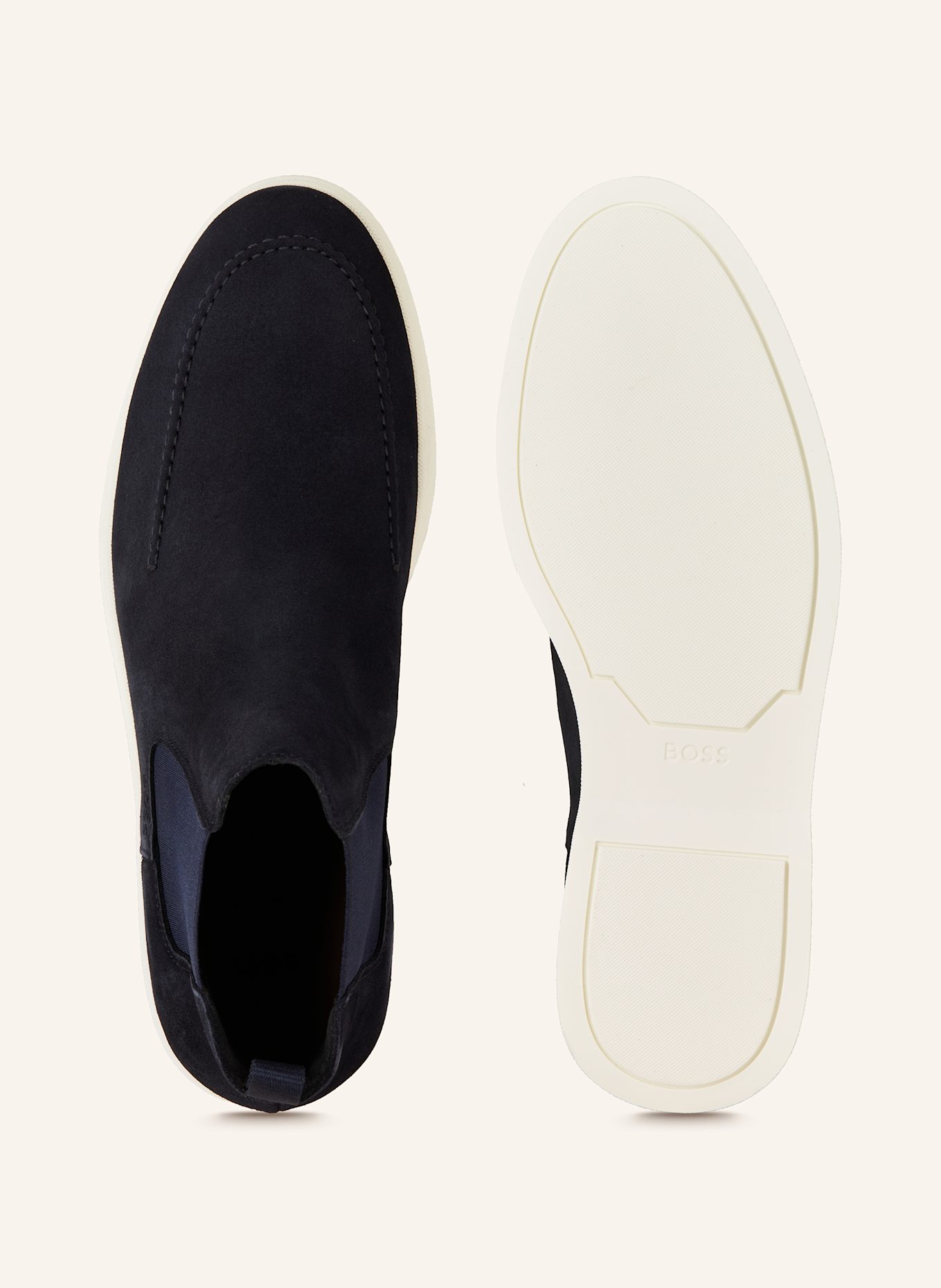 BOSS Chelsea-Boots SIENNE: DUNKELBLAU