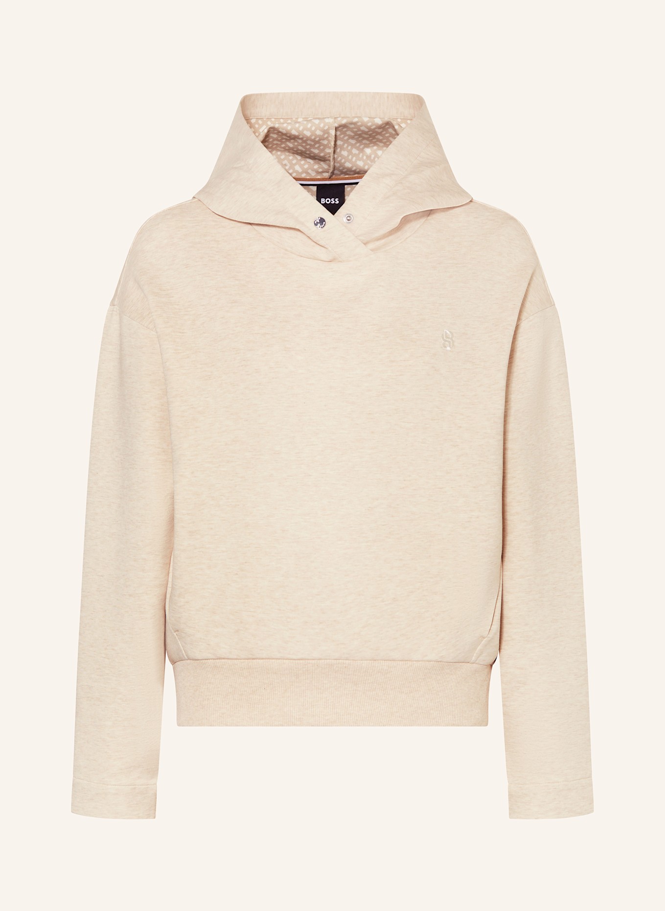 BOSS Hoodie ENOLARI: HELLBRAUN