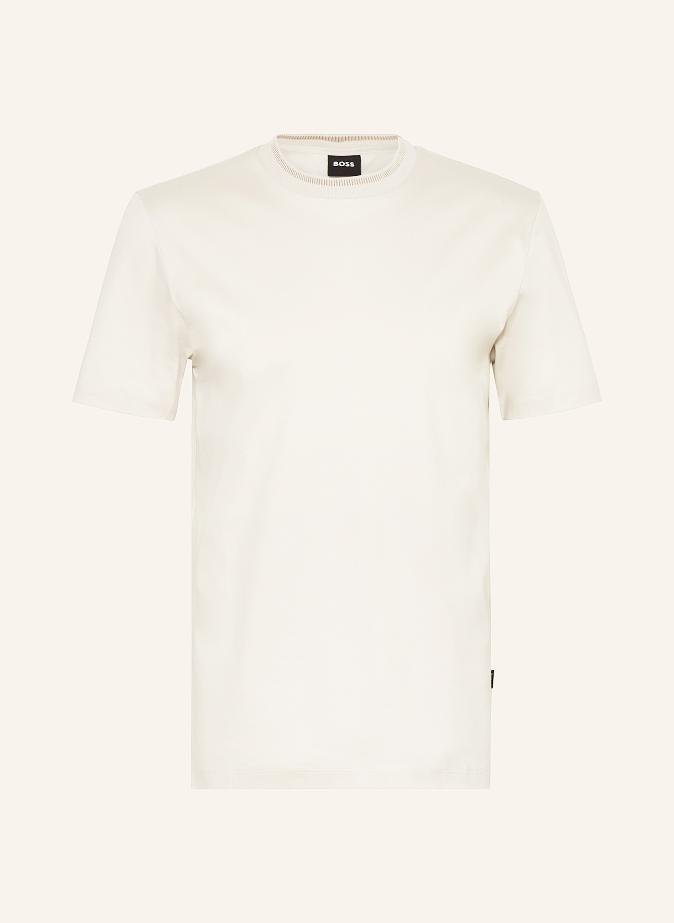 BOSS T-shirt TESSLER, Color: ECRU (Image 1)