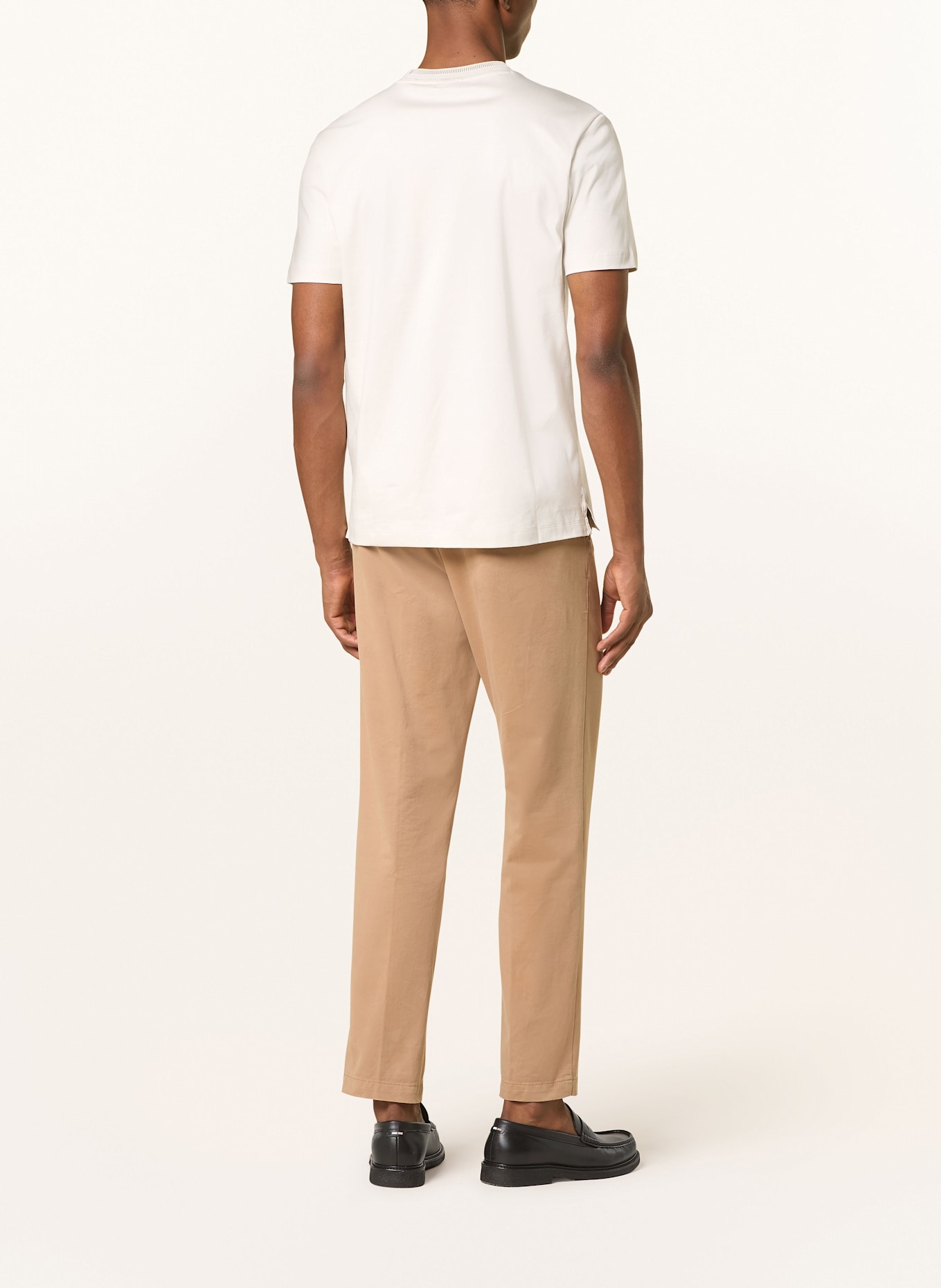 BOSS T-shirt TESSLER, Color: ECRU (Image 3)