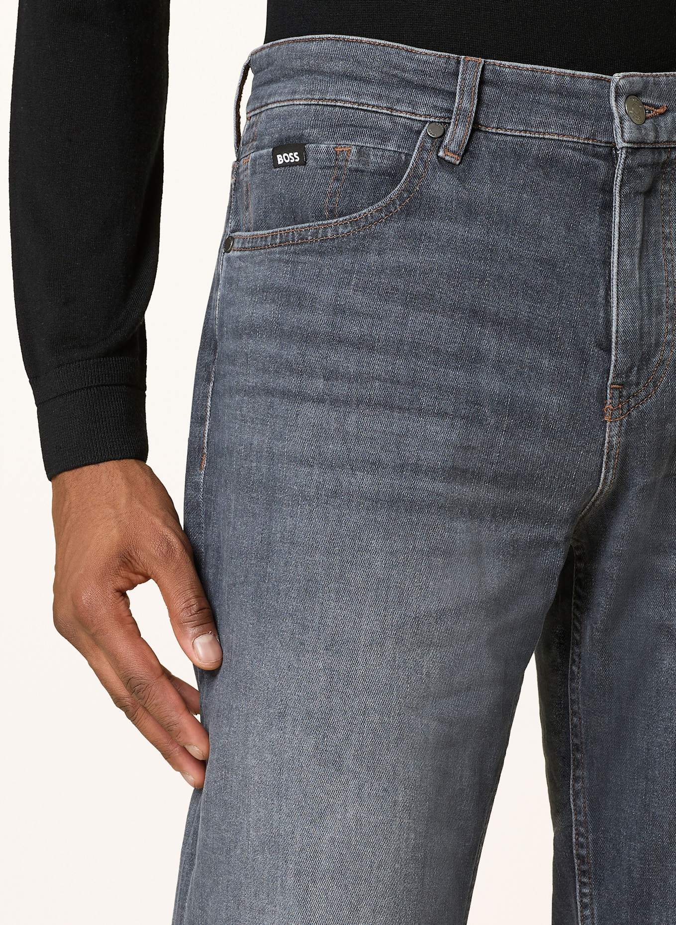 BOSS Jeans RE-MAIN Regular Fit: 021 DARK GREY