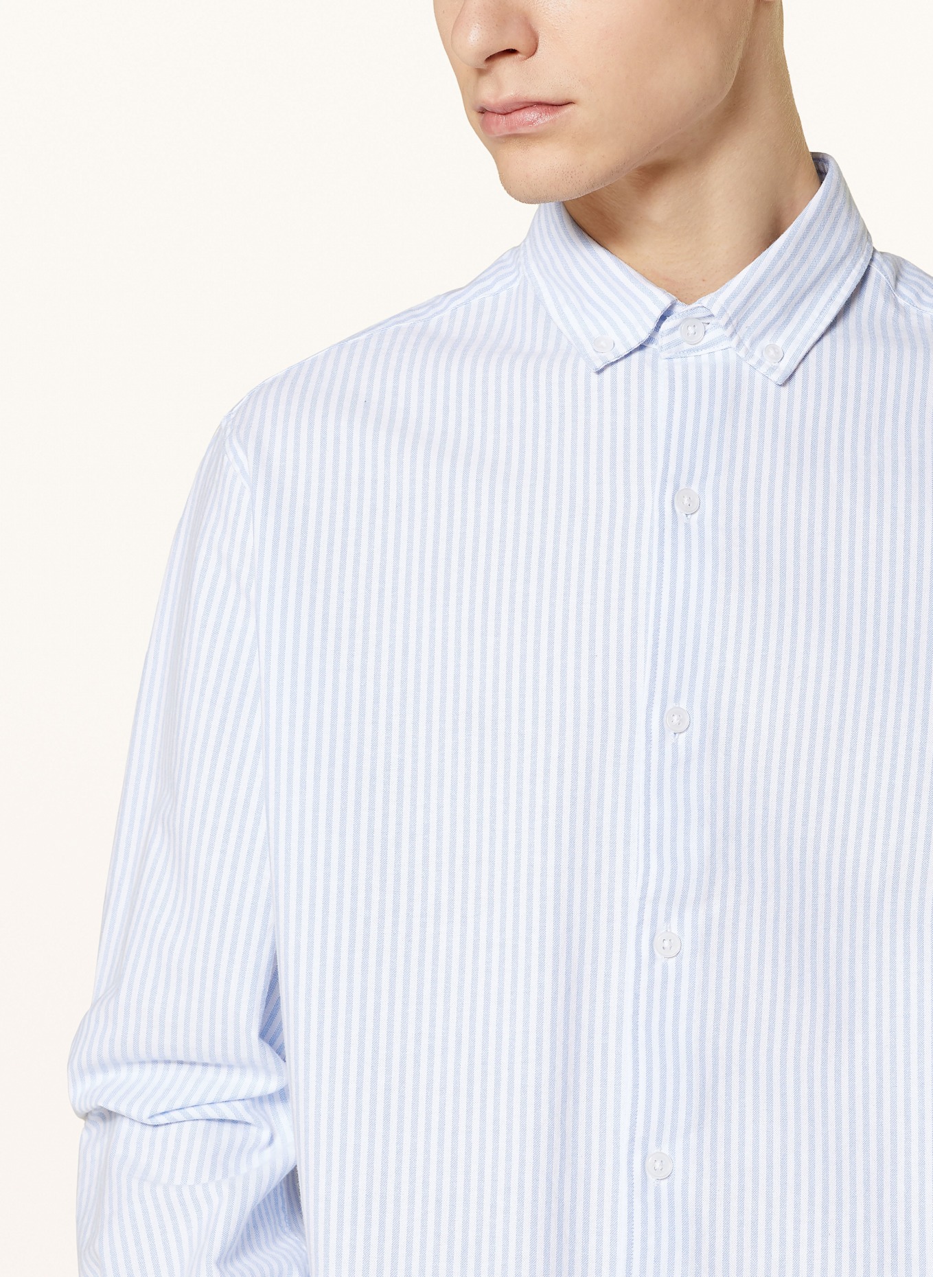 PAUL Hemd Comfort Fit, Farbe: WEISS/ HELLBLAU (Bild 4)