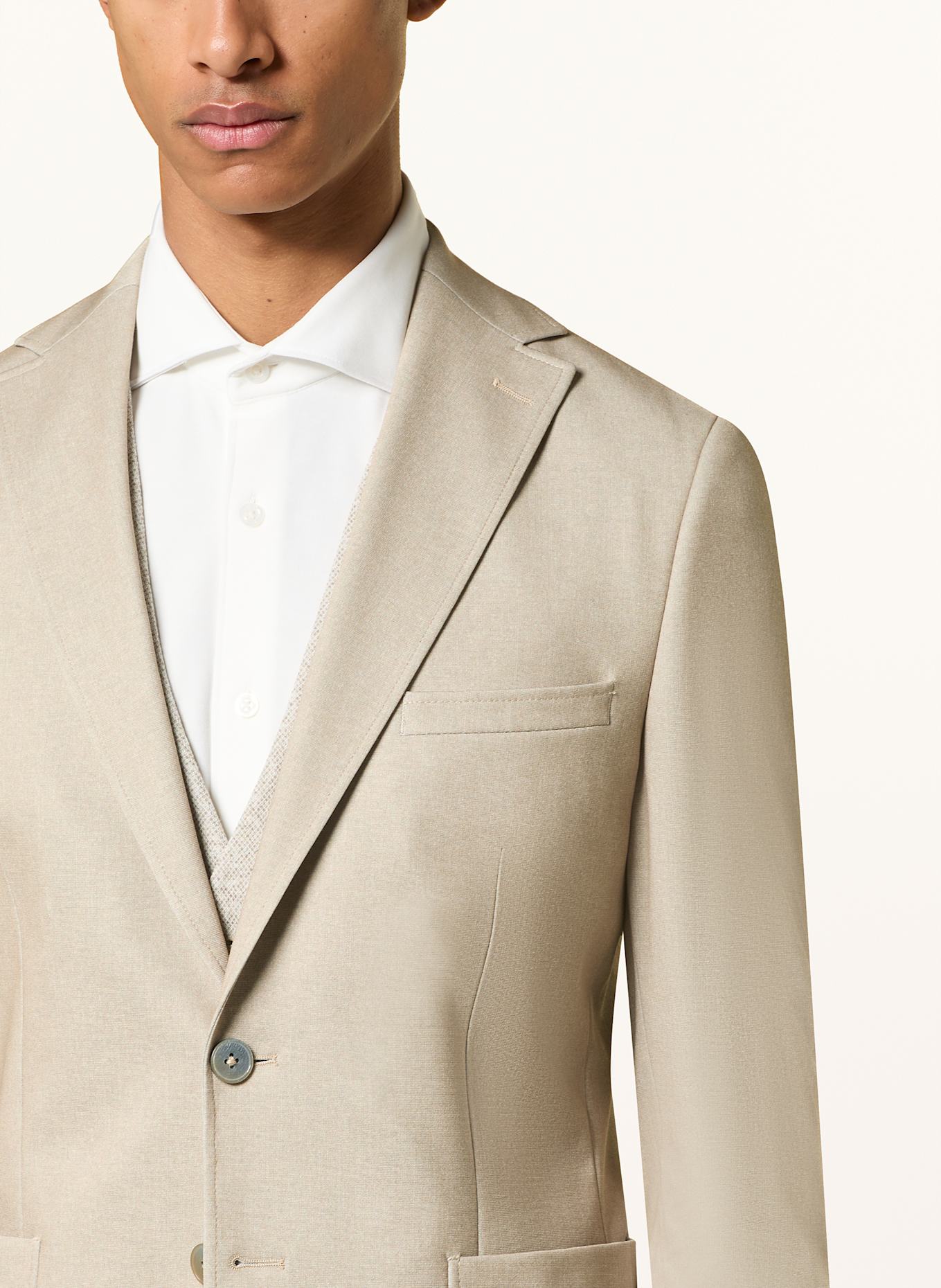 PAUL Anzugsakko Extra Slim Fit aus Jersey: 220 SAND