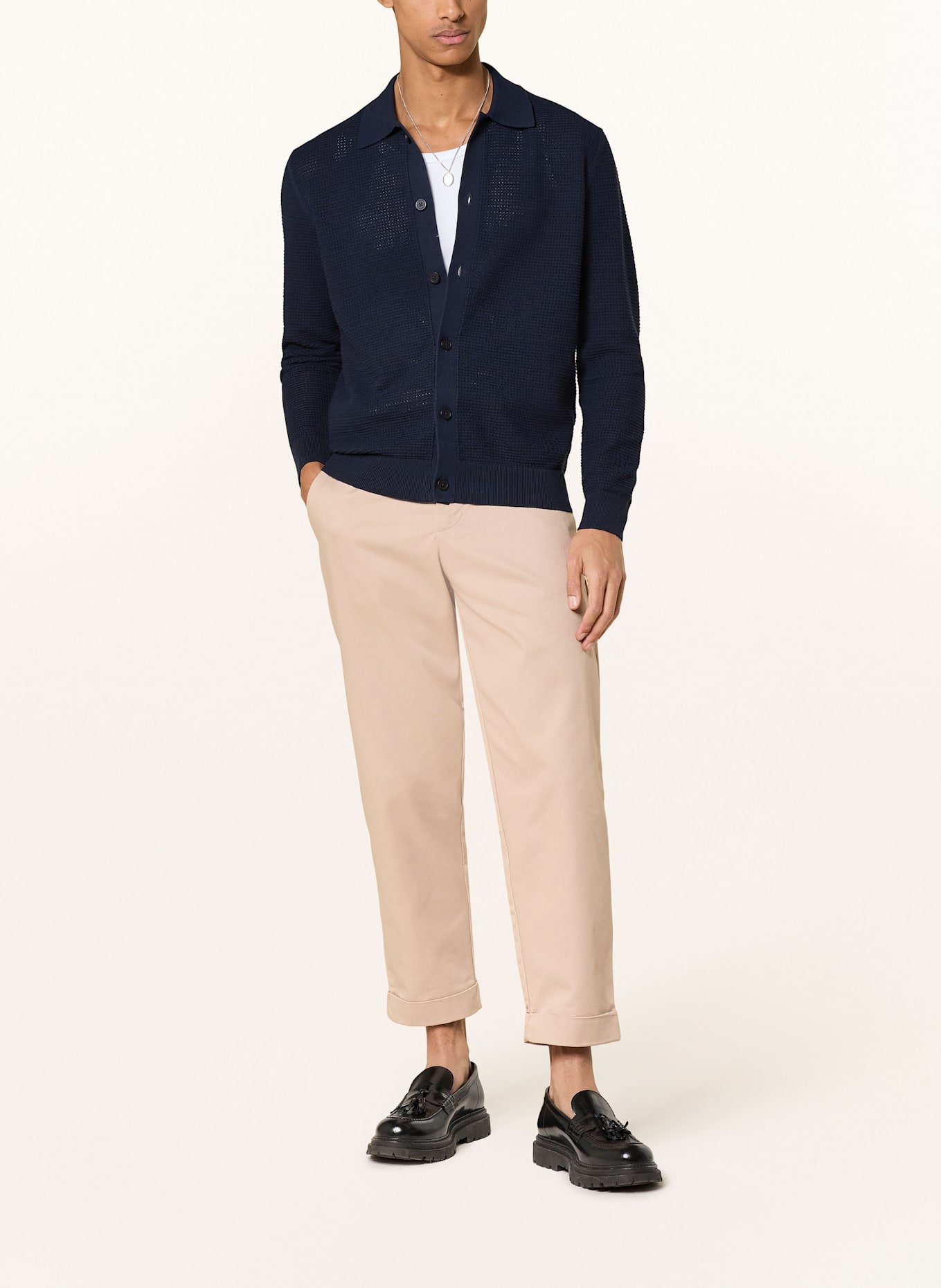 PAUL Cardigan: DARK BLUE