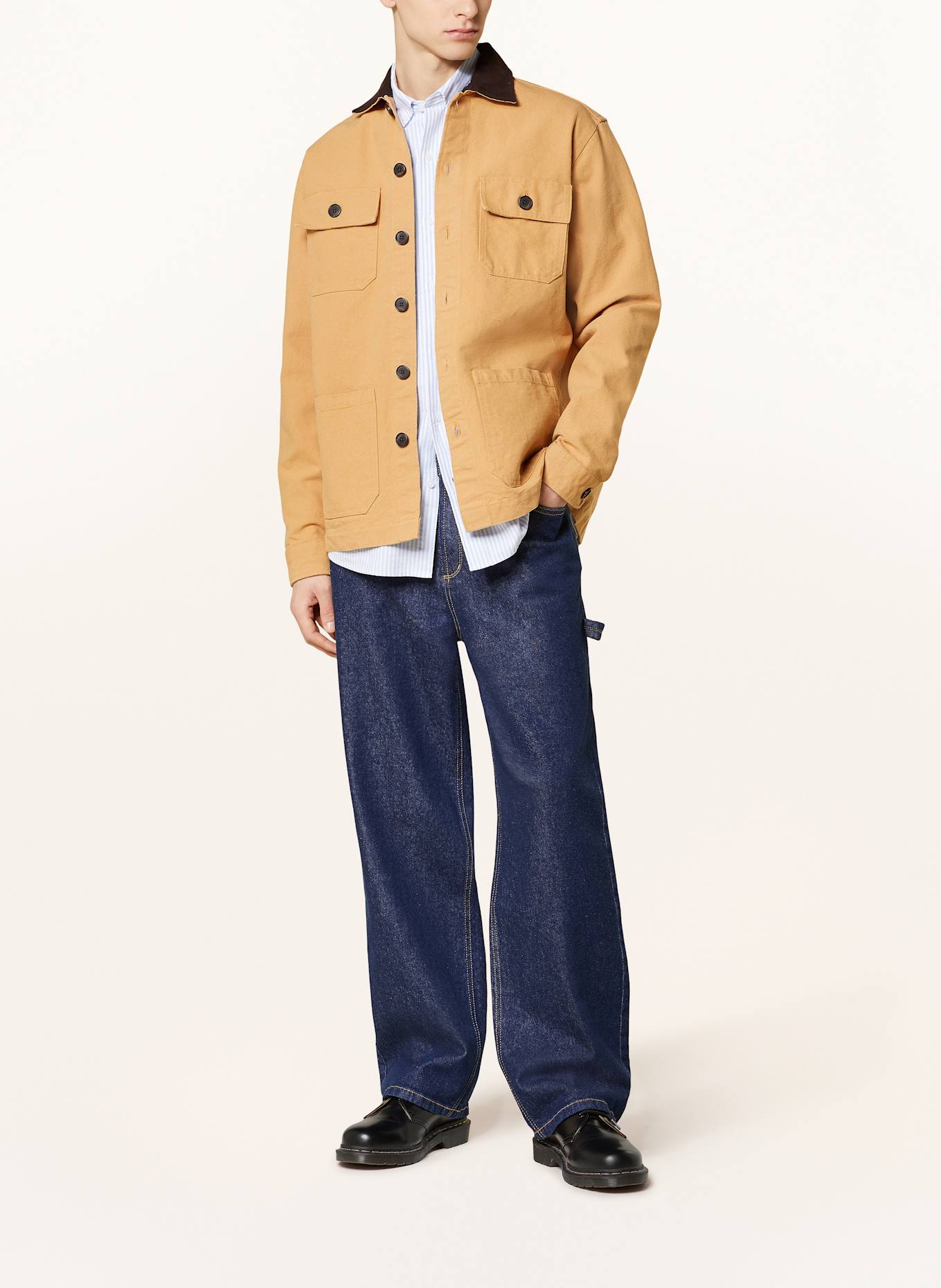 PAUL Overshirt: CAMEL