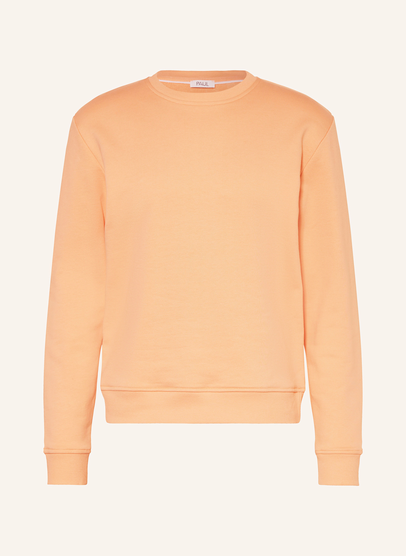 PAUL Sweatshirt: LIGHT ORANGE