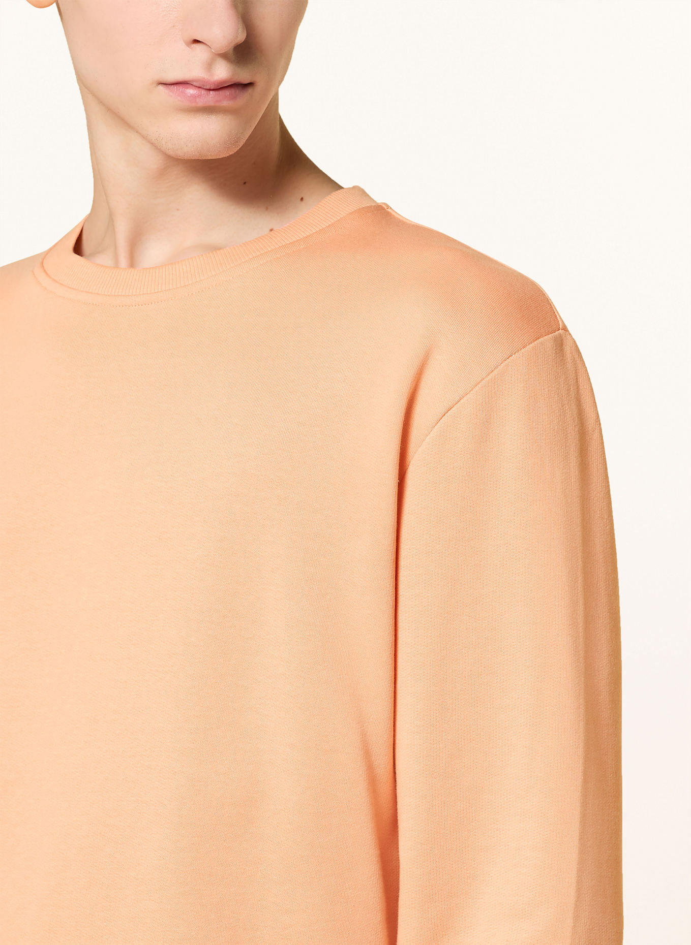 PAUL Sweatshirt: LIGHT ORANGE