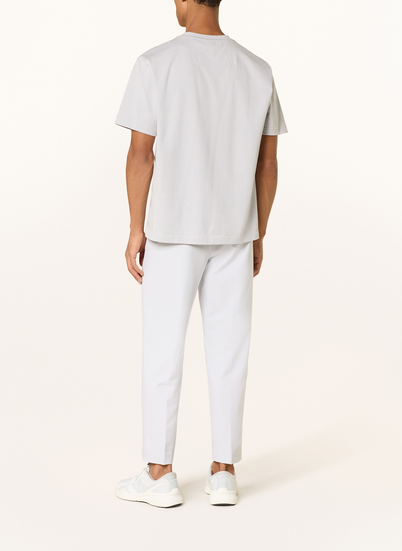 BOSS Chino CONVERT Tailored Fit: LIGHT GRAY