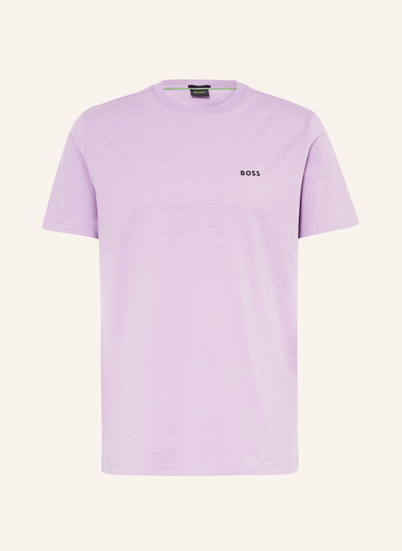 BOSS T-shirt TEE: LIGHT PURPLE