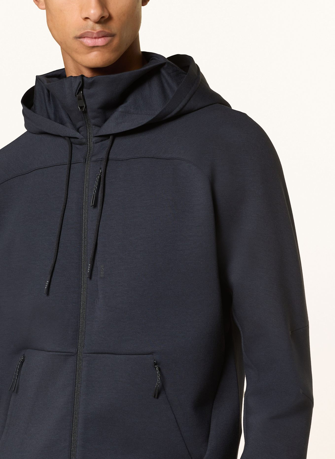 BOSS Trainingsjacke SICON DESERTTECH: DUNKELBLAU