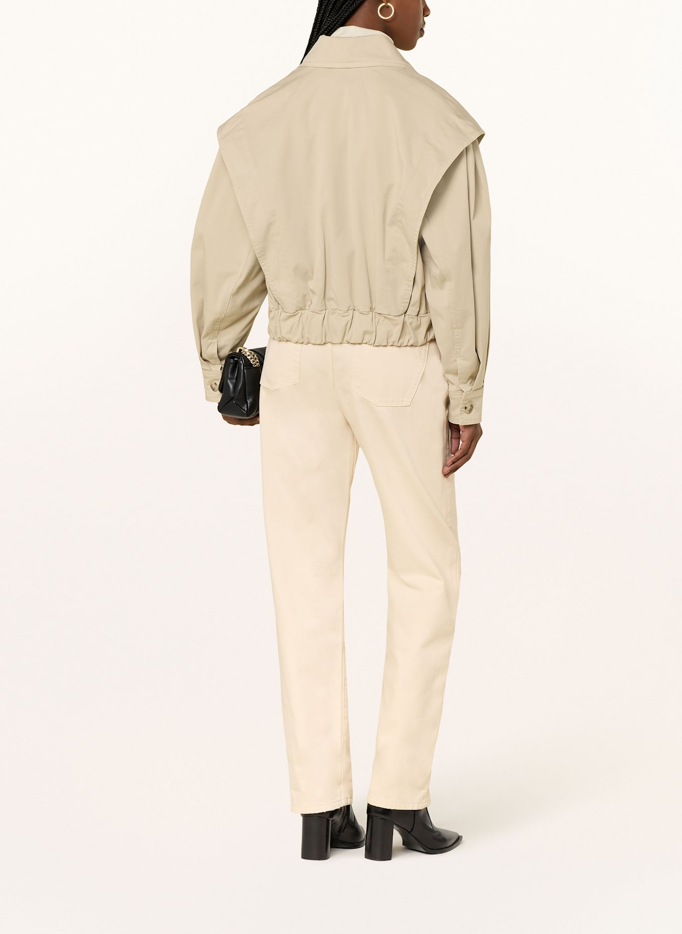 BOSS Cropped-Trenchcoat COTRENI: BEIGE