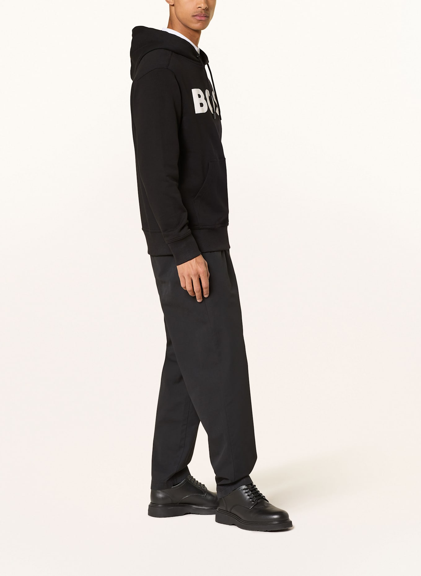 BOSS Hoodie WEBASIC: SCHWARZ